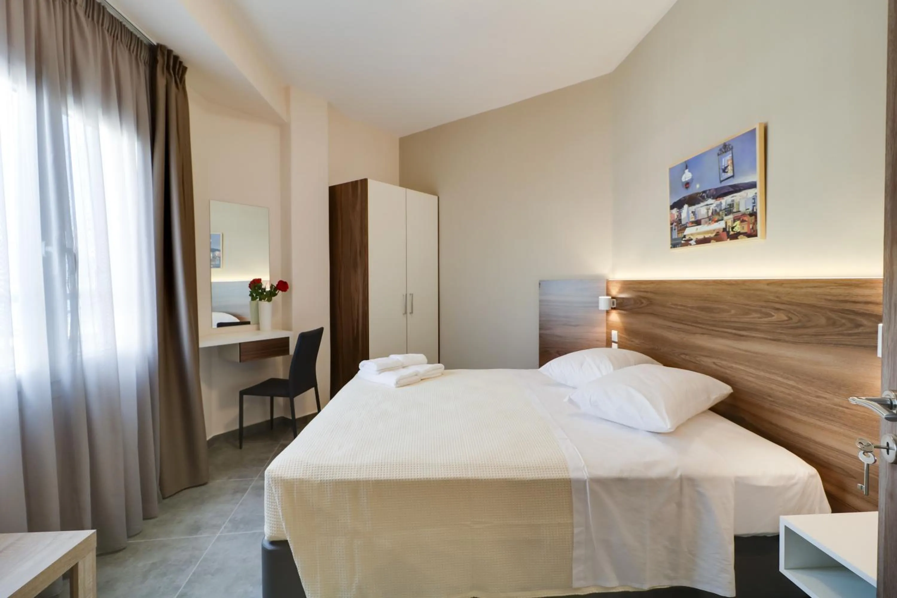 Bedroom, Bed in Athens Comfort