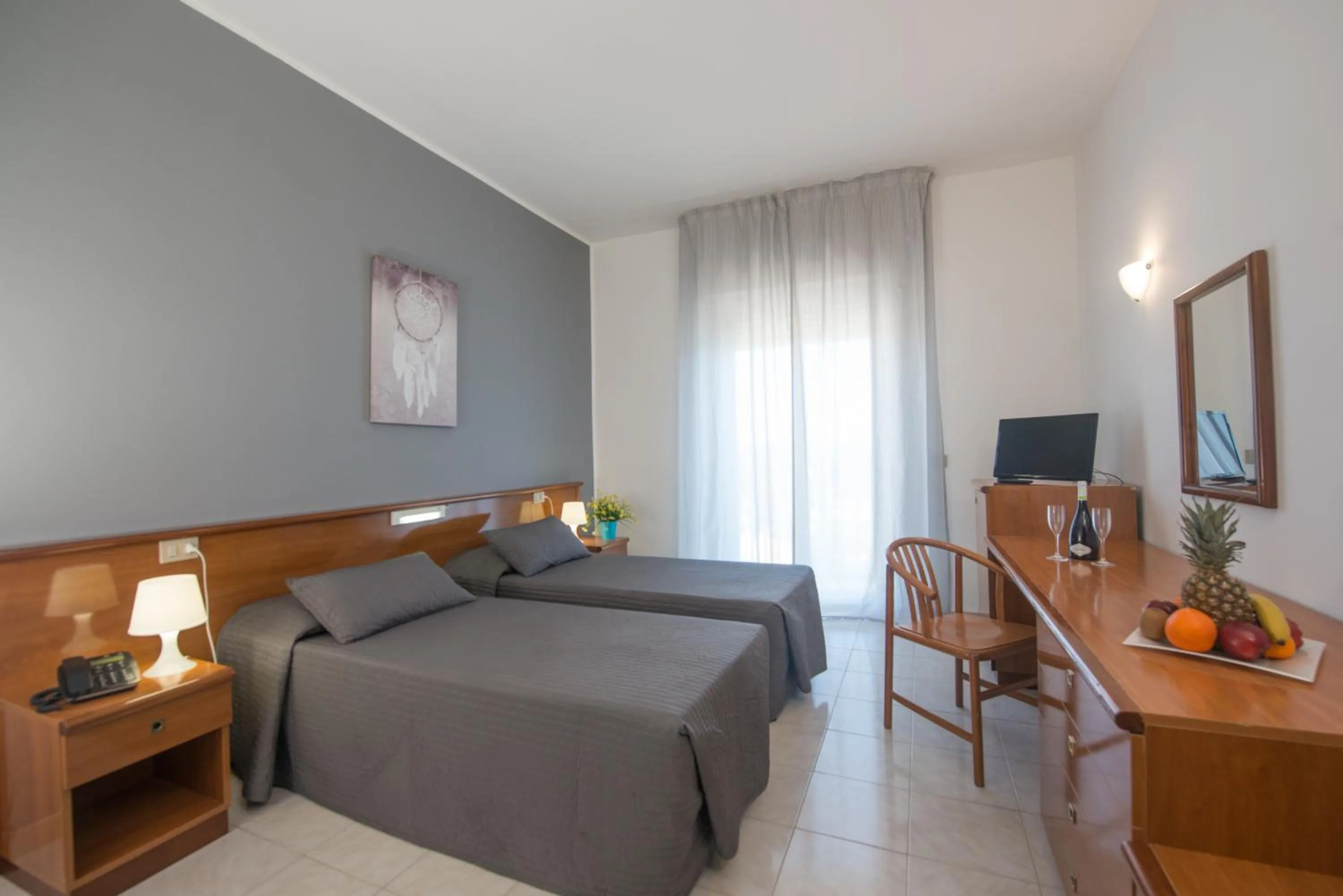 Bed in Hotel President Sea Palace