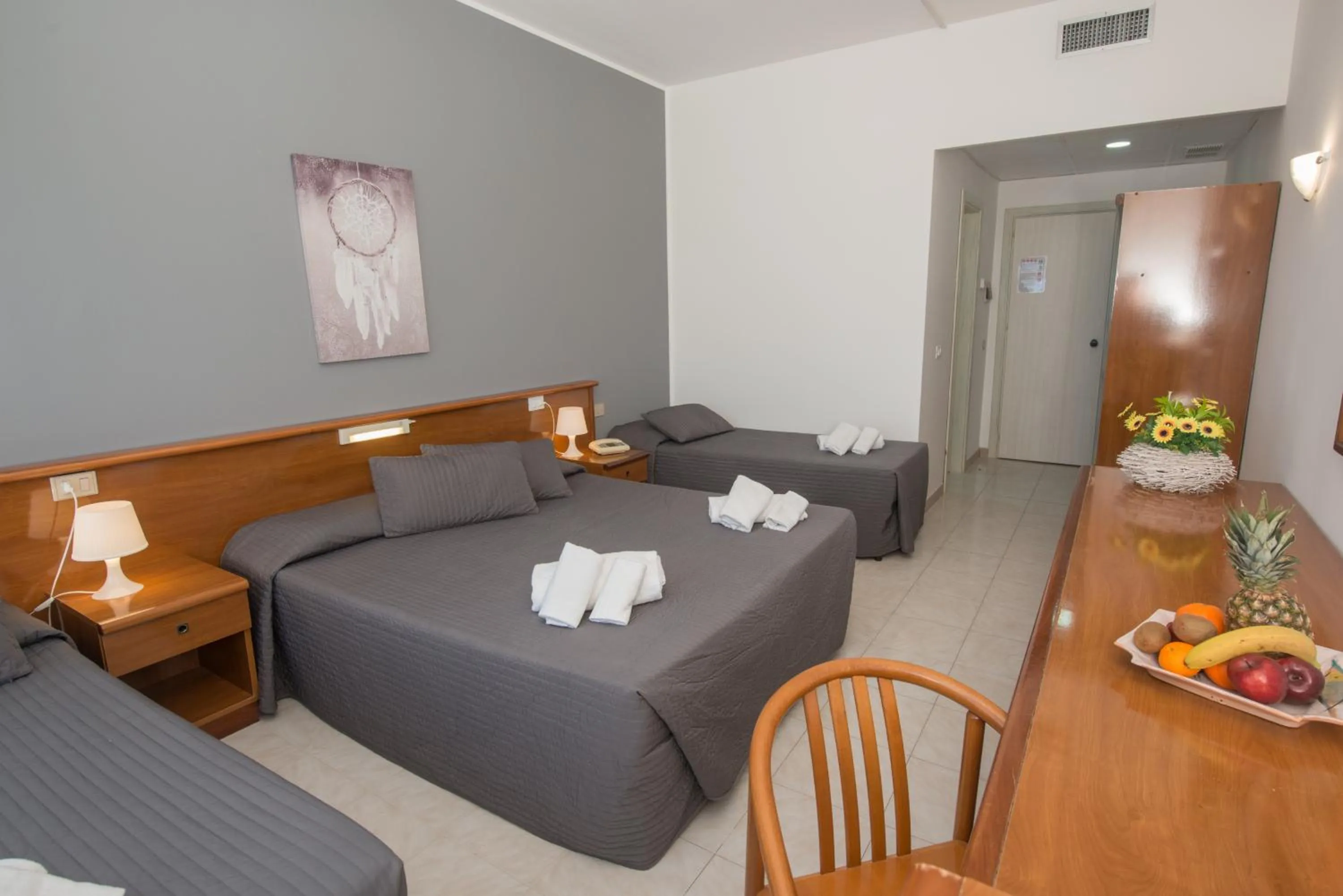 Bed in Hotel President Sea Palace