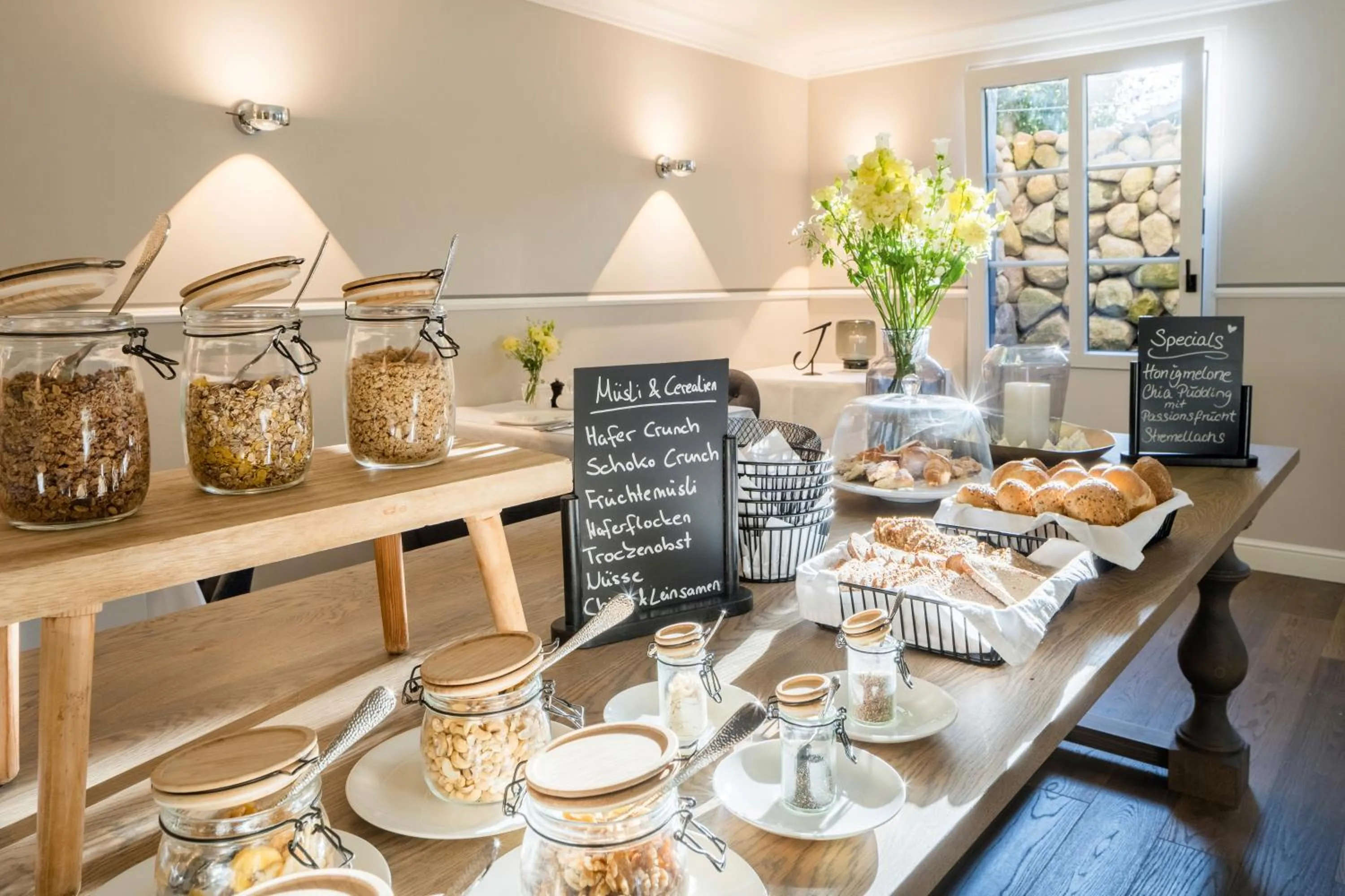 Breakfast in Jaumann's Südwind Sylt