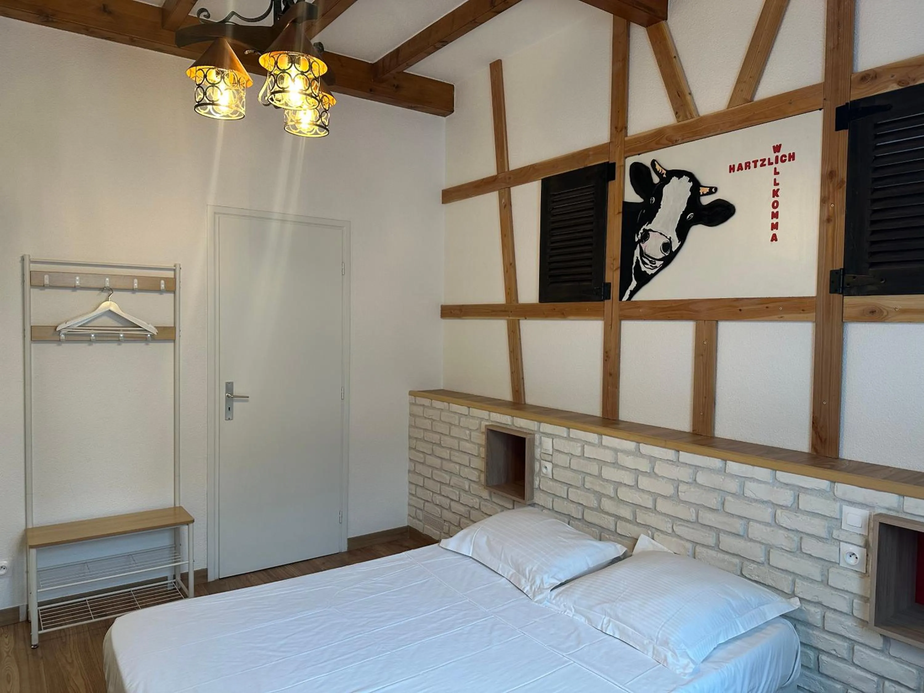 Bedroom, Bed in Studio/Hôtel Porte De France