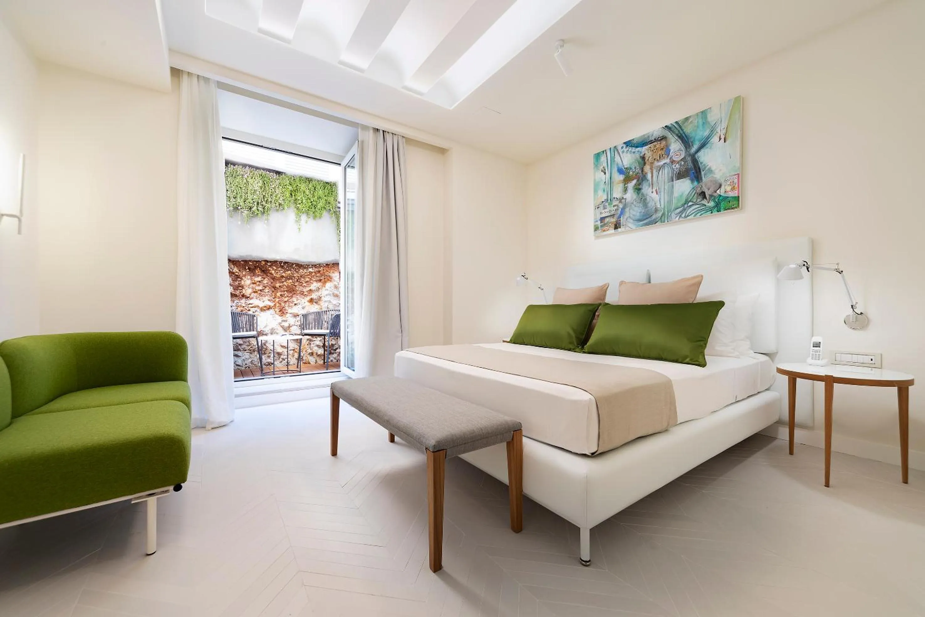 Photo of the whole room in Hotel Villa Blu Capri