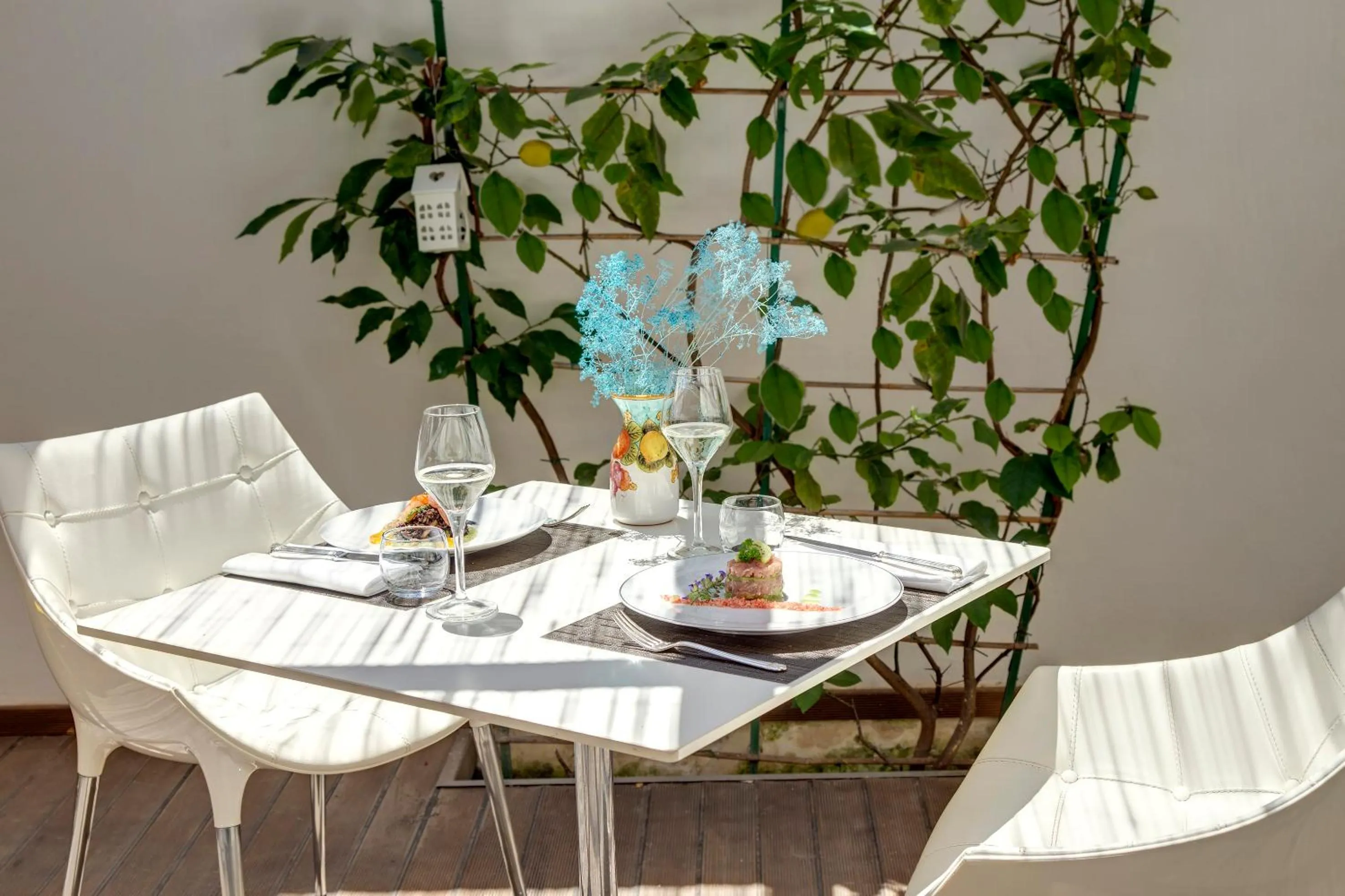 Restaurant/places to eat in Hotel Villa Blu Capri