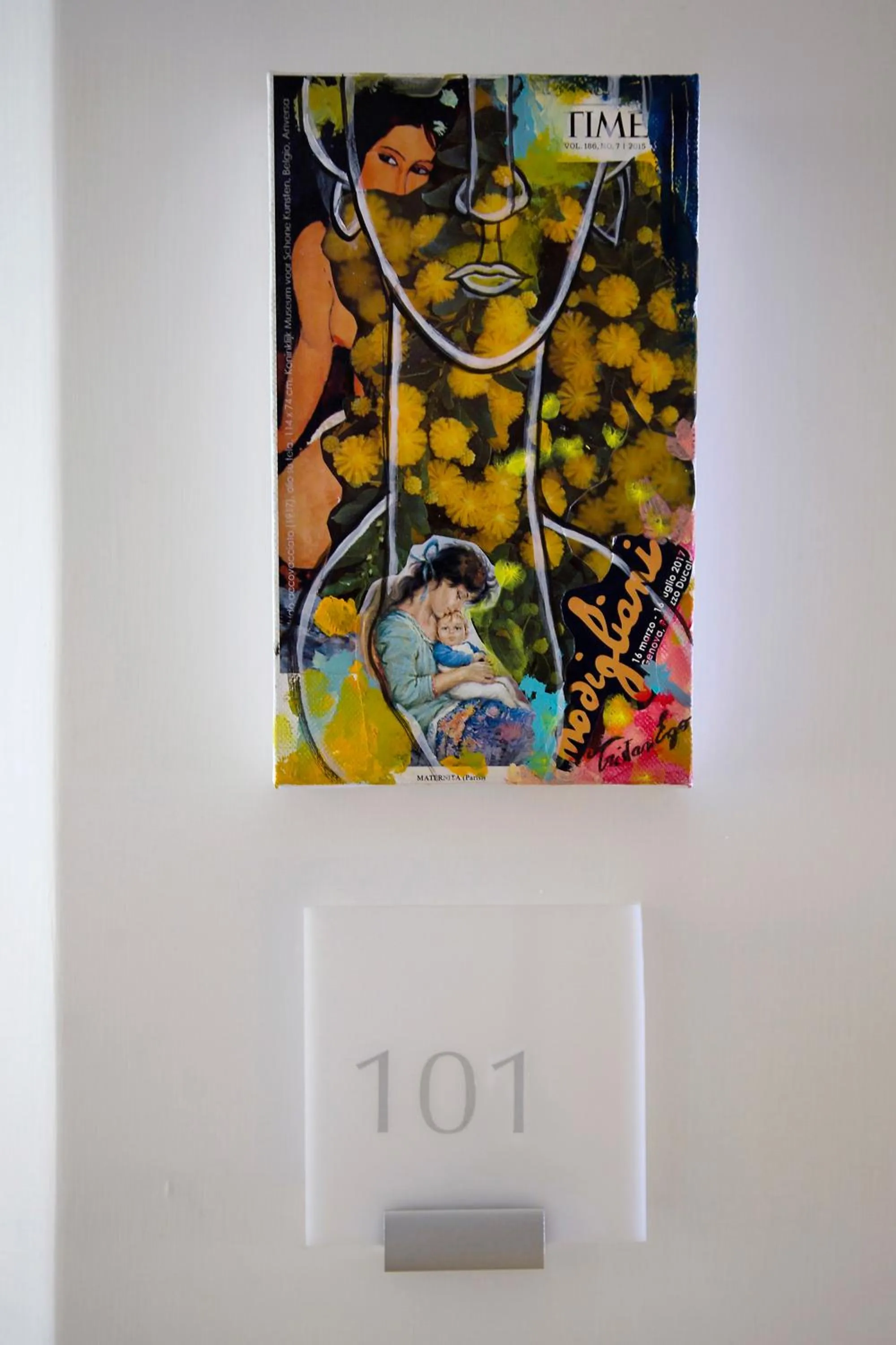 Decorative detail in Hotel Villa Blu Capri