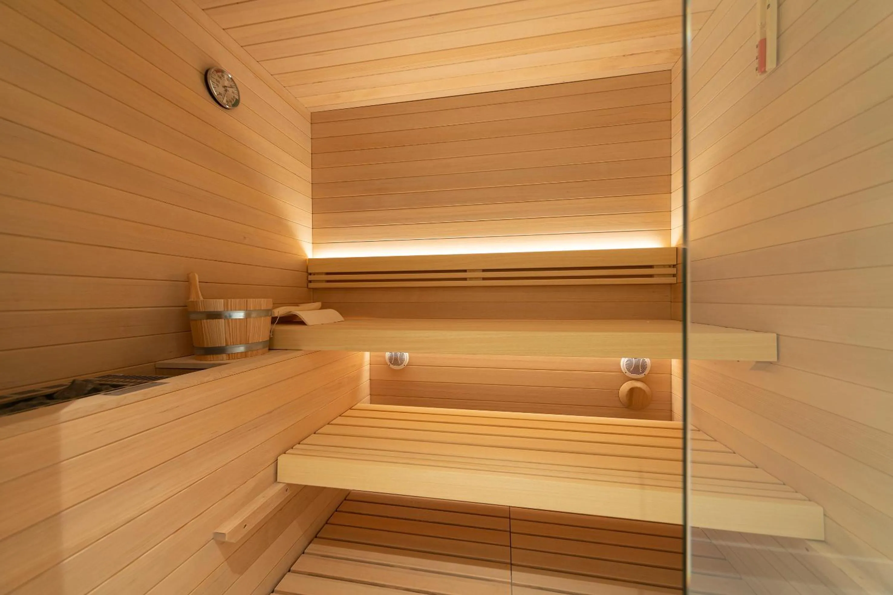 Sauna in Hotel Villa Blu Capri