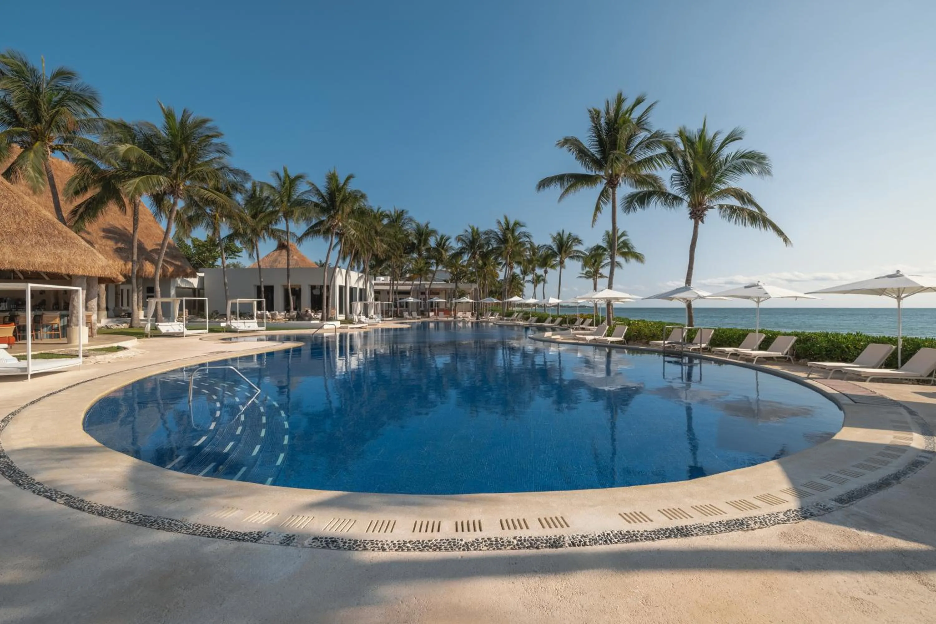 Swimming pool in Paraiso de la Bonita Adult All-Inclusive, a Luxury Collection Resort