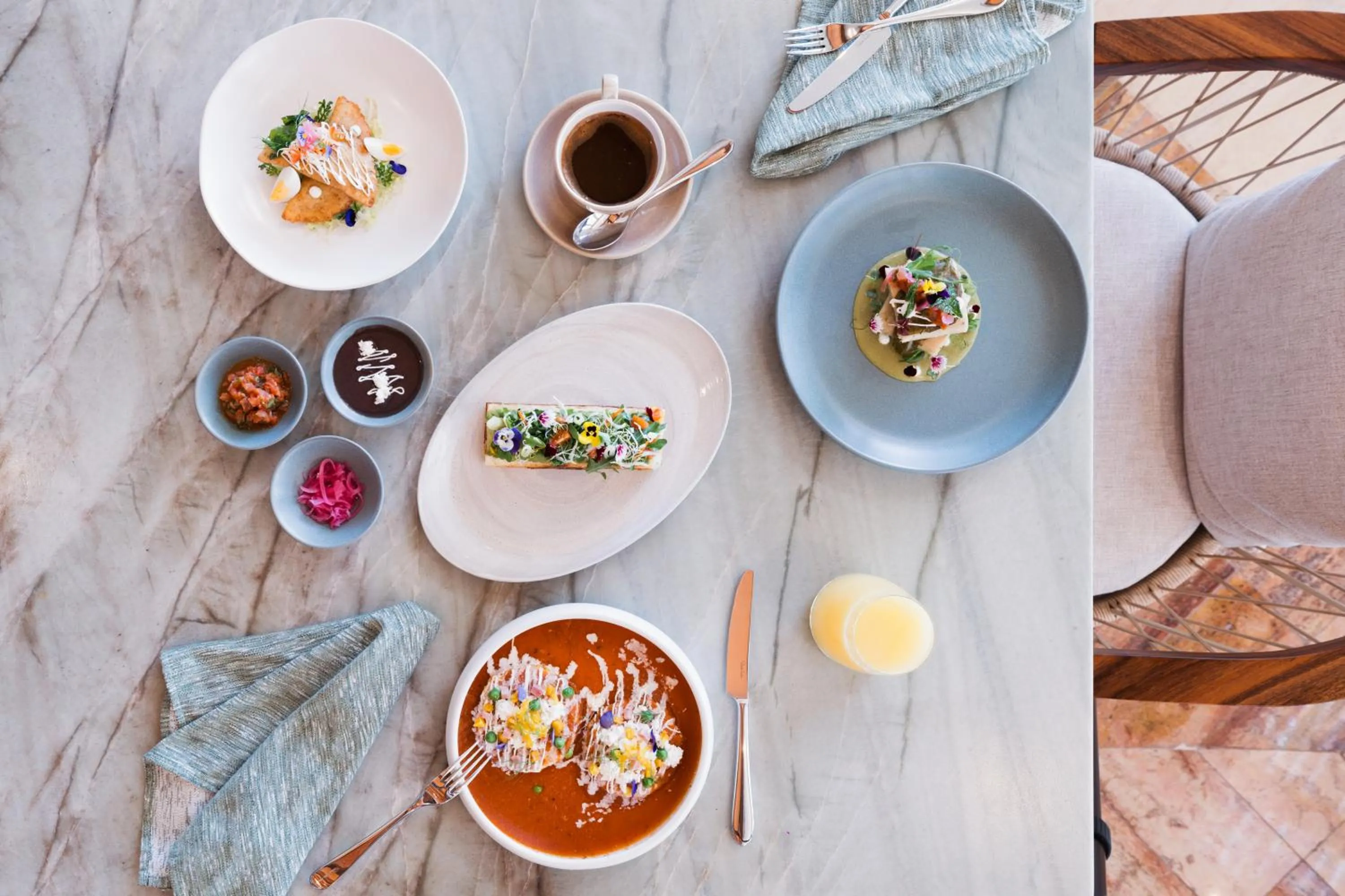 Food in Paraiso de la Bonita Adult All-Inclusive, a Luxury Collection Resort