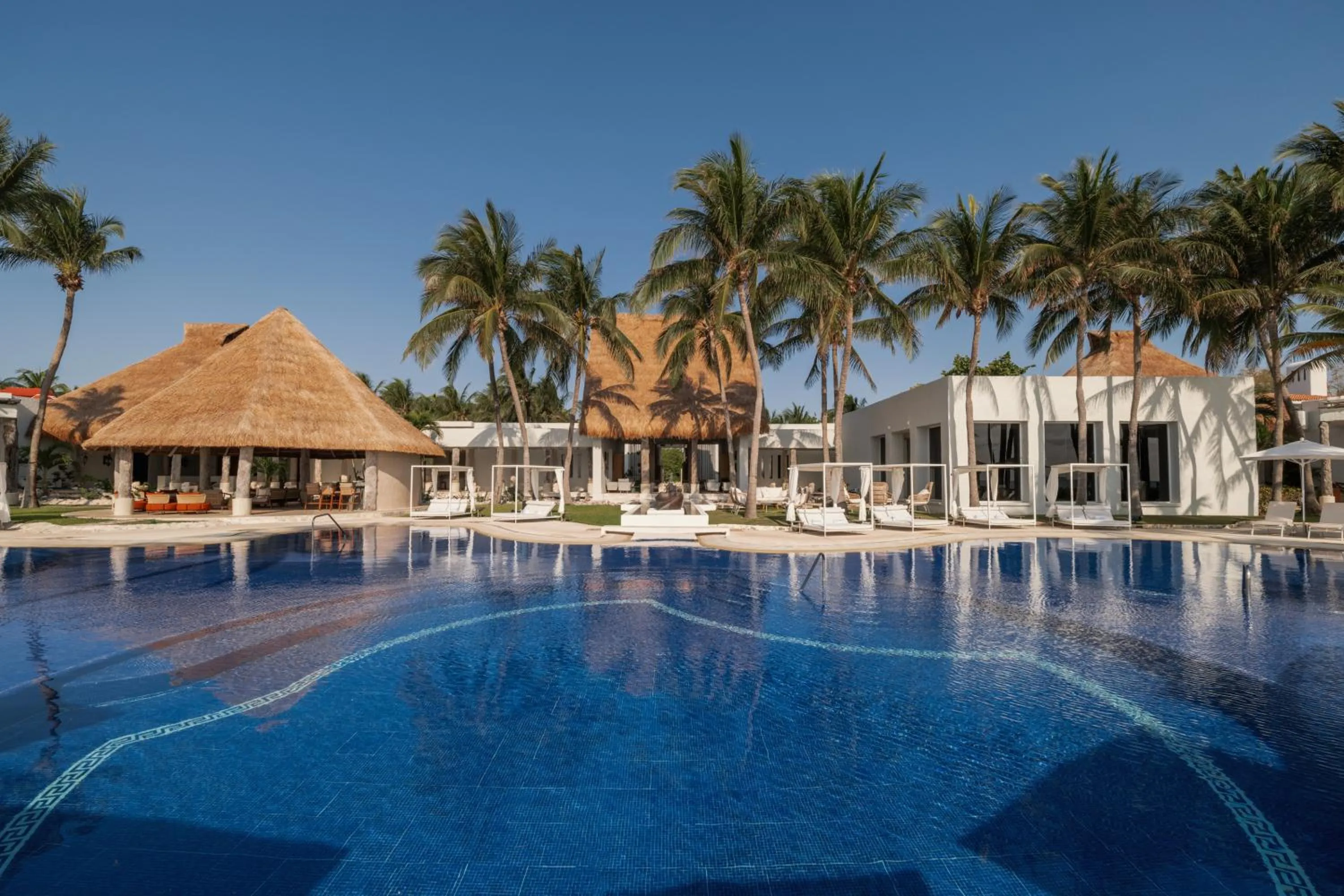 Swimming pool in Paraiso de la Bonita Adult All-Inclusive, a Luxury Collection Resort
