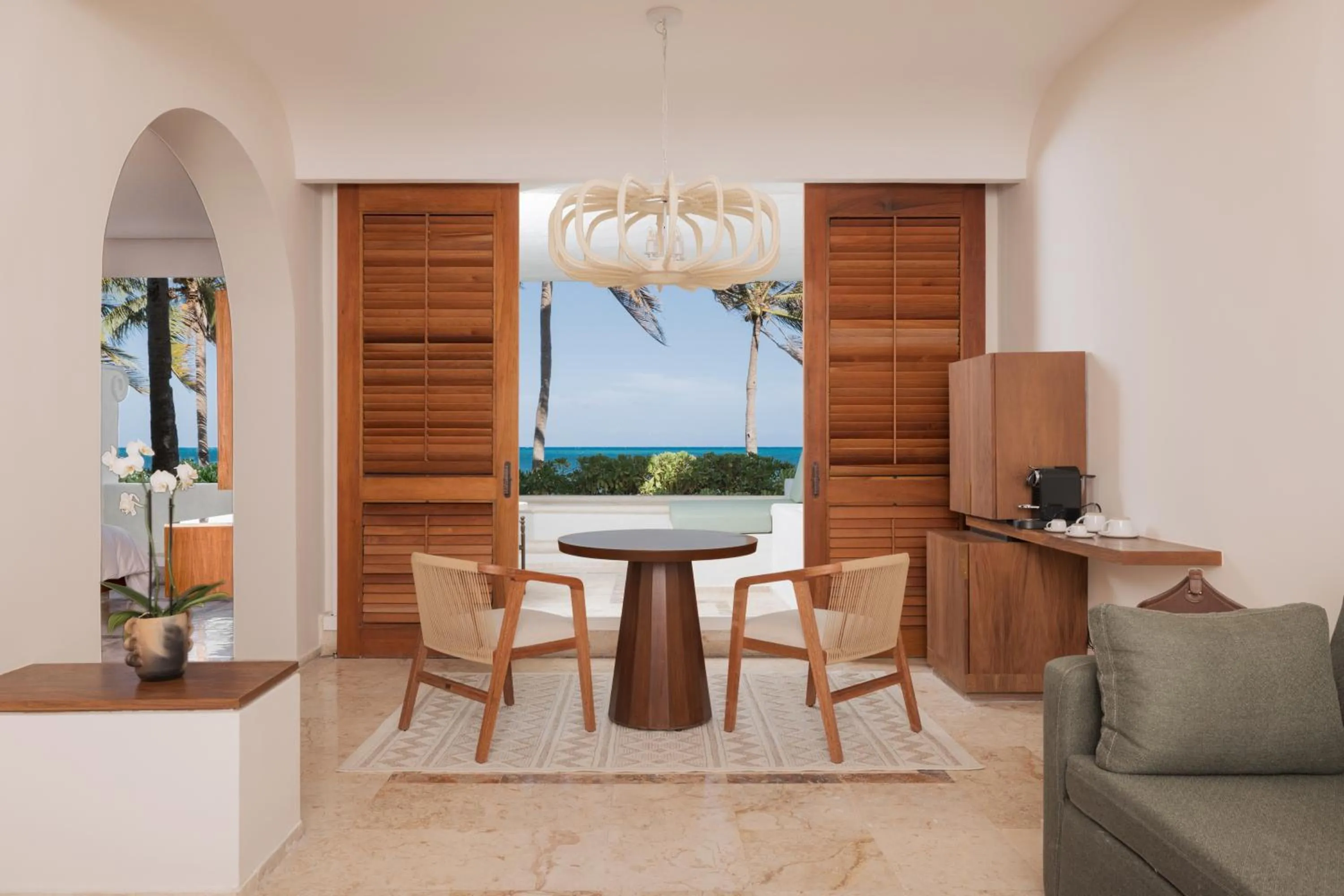 Living room in Paraiso de la Bonita Adult All-Inclusive, a Luxury Collection Resort