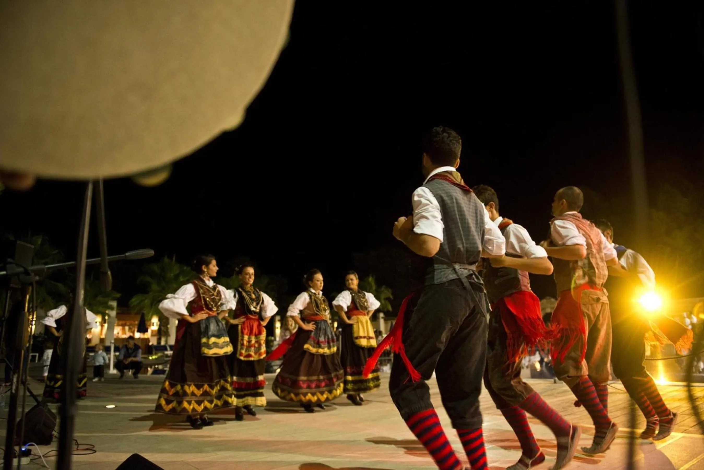 Evening entertainment in Pizzomunno Vieste Palace Hotel