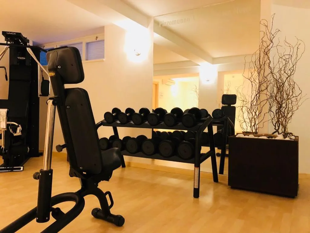 Fitness centre/facilities in Pizzomunno Vieste Palace Hotel