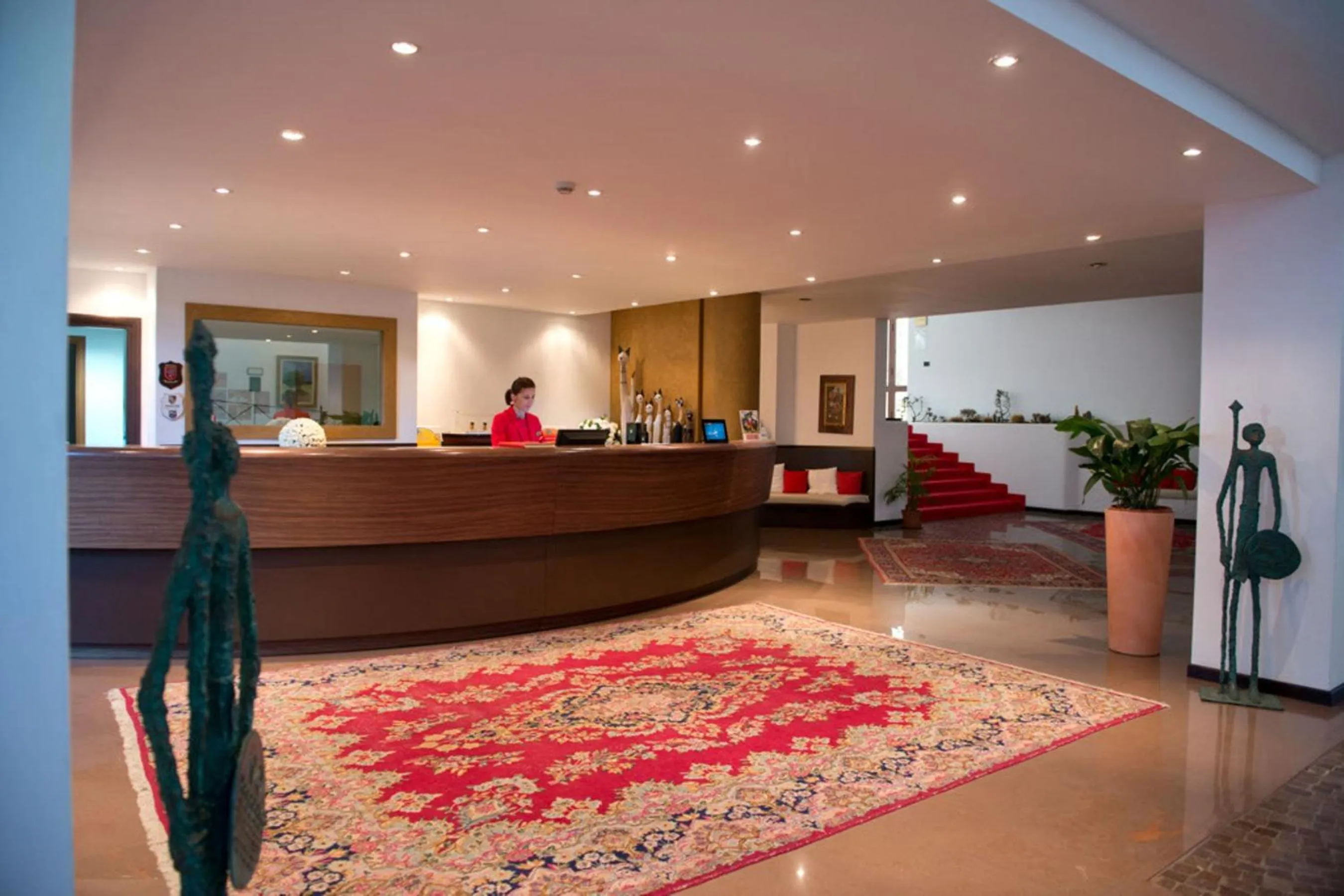 Lobby or reception in Pizzomunno Vieste Palace Hotel