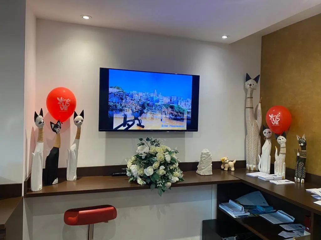 Lobby or reception in Pizzomunno Vieste Palace Hotel