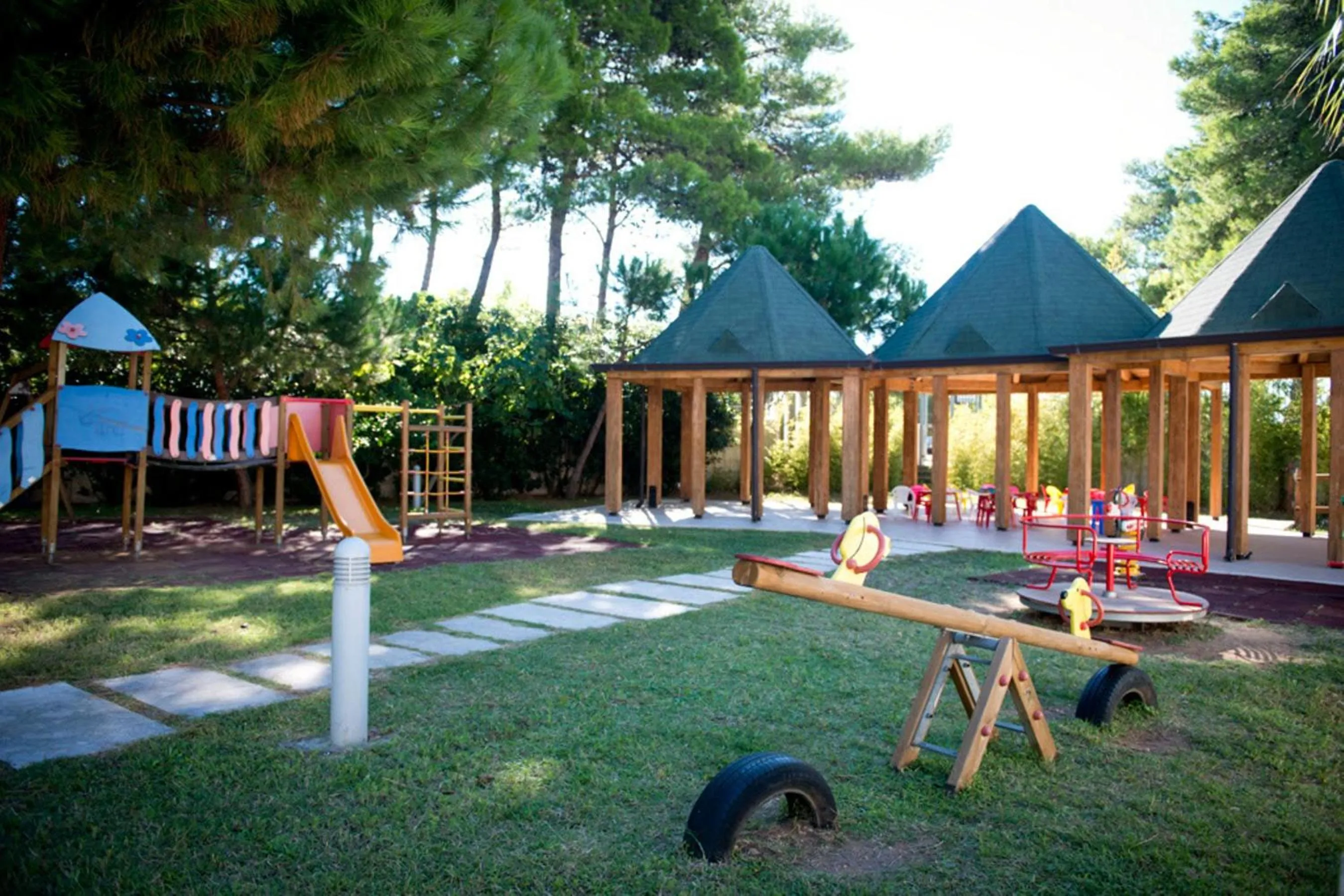 Children play ground in Pizzomunno Vieste Palace Hotel