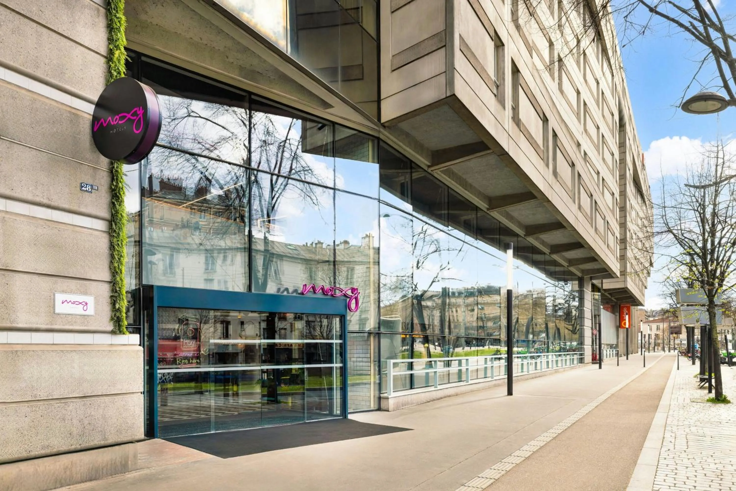 View (from property/room) in Moxy Paris La Villette