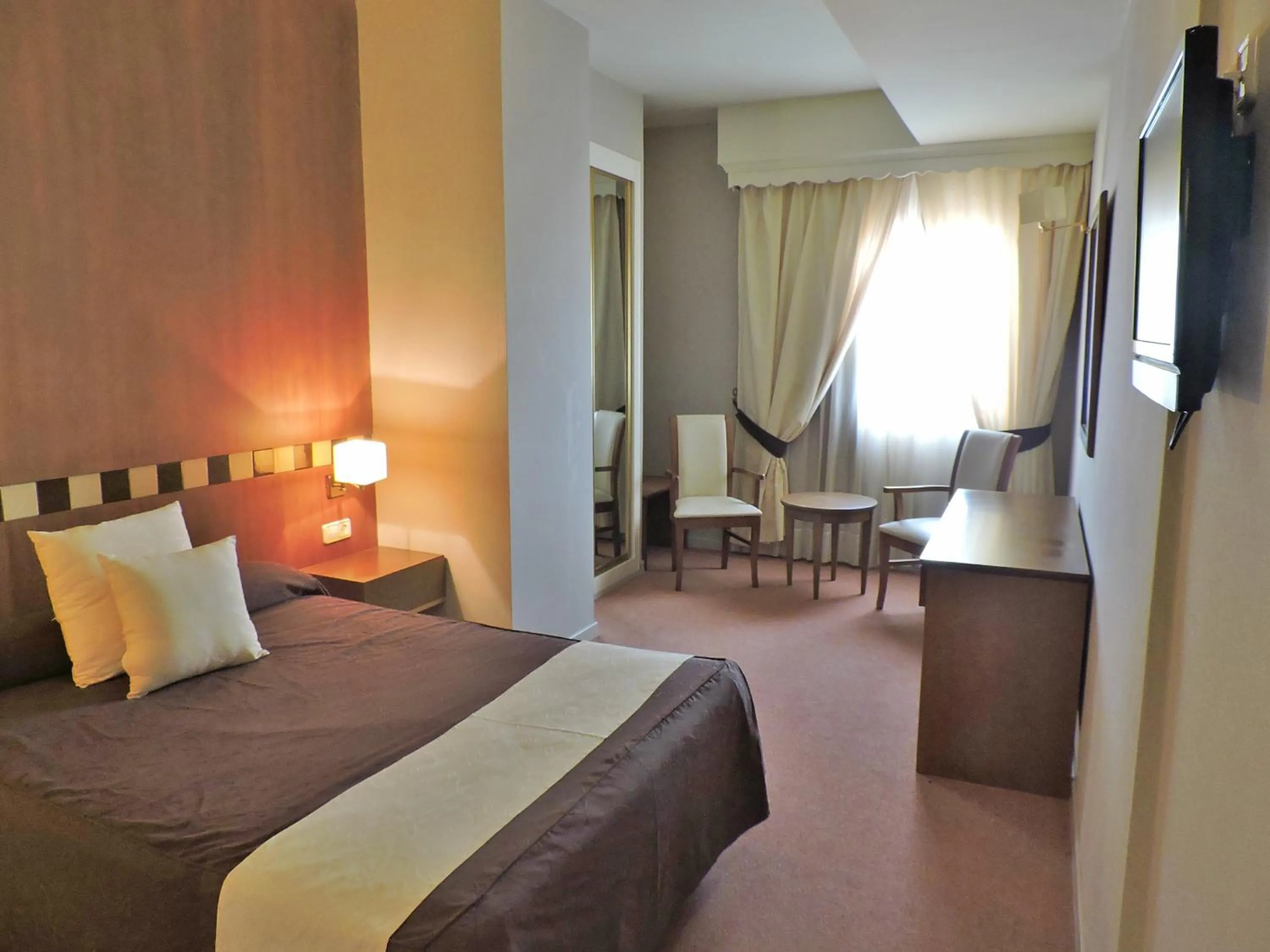 Bed in Hotel Las Yucas