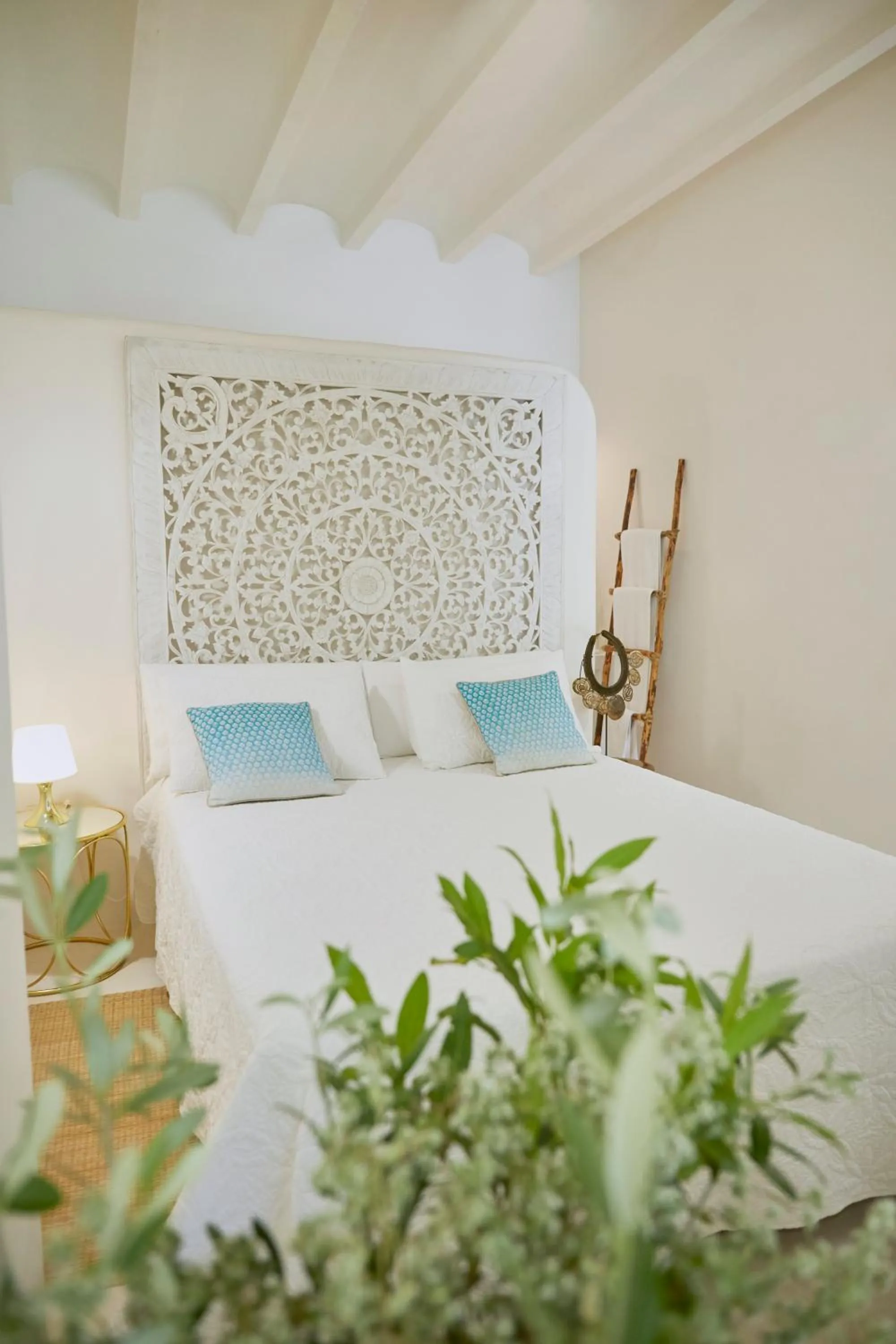 Bed in Boho Suites Denia