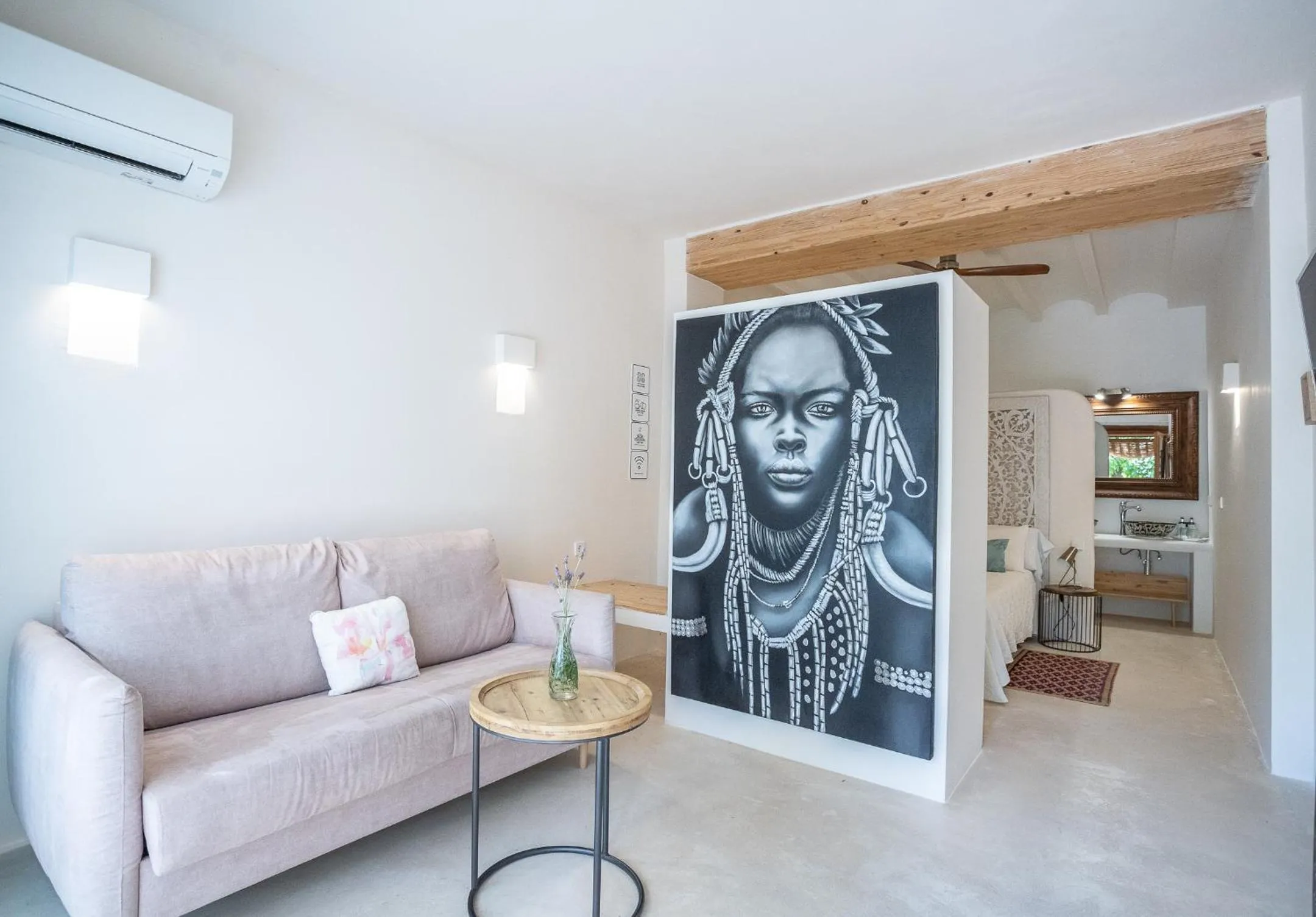 Living room in Boho Suites Denia