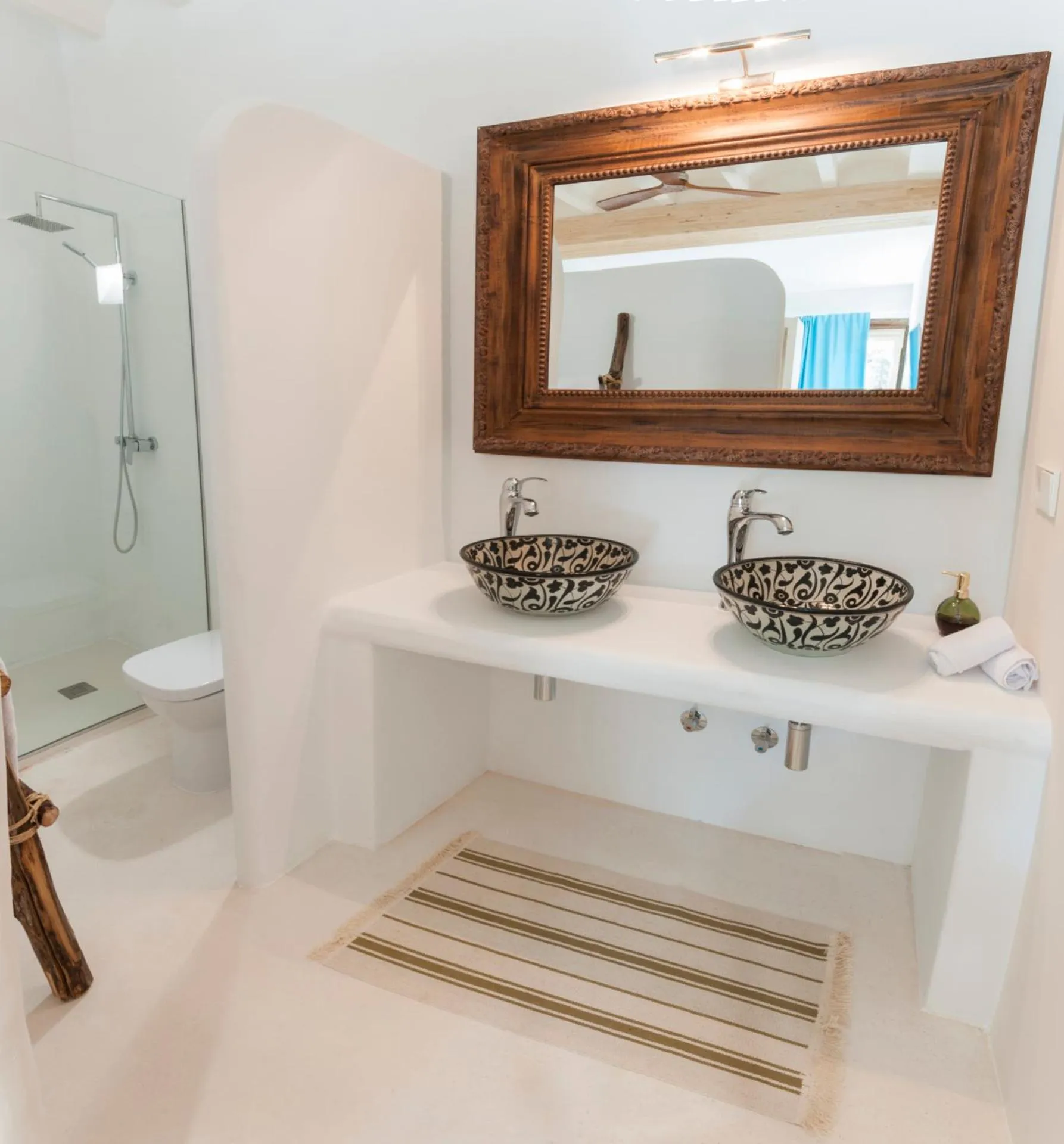 Decorative detail in Boho Suites Denia