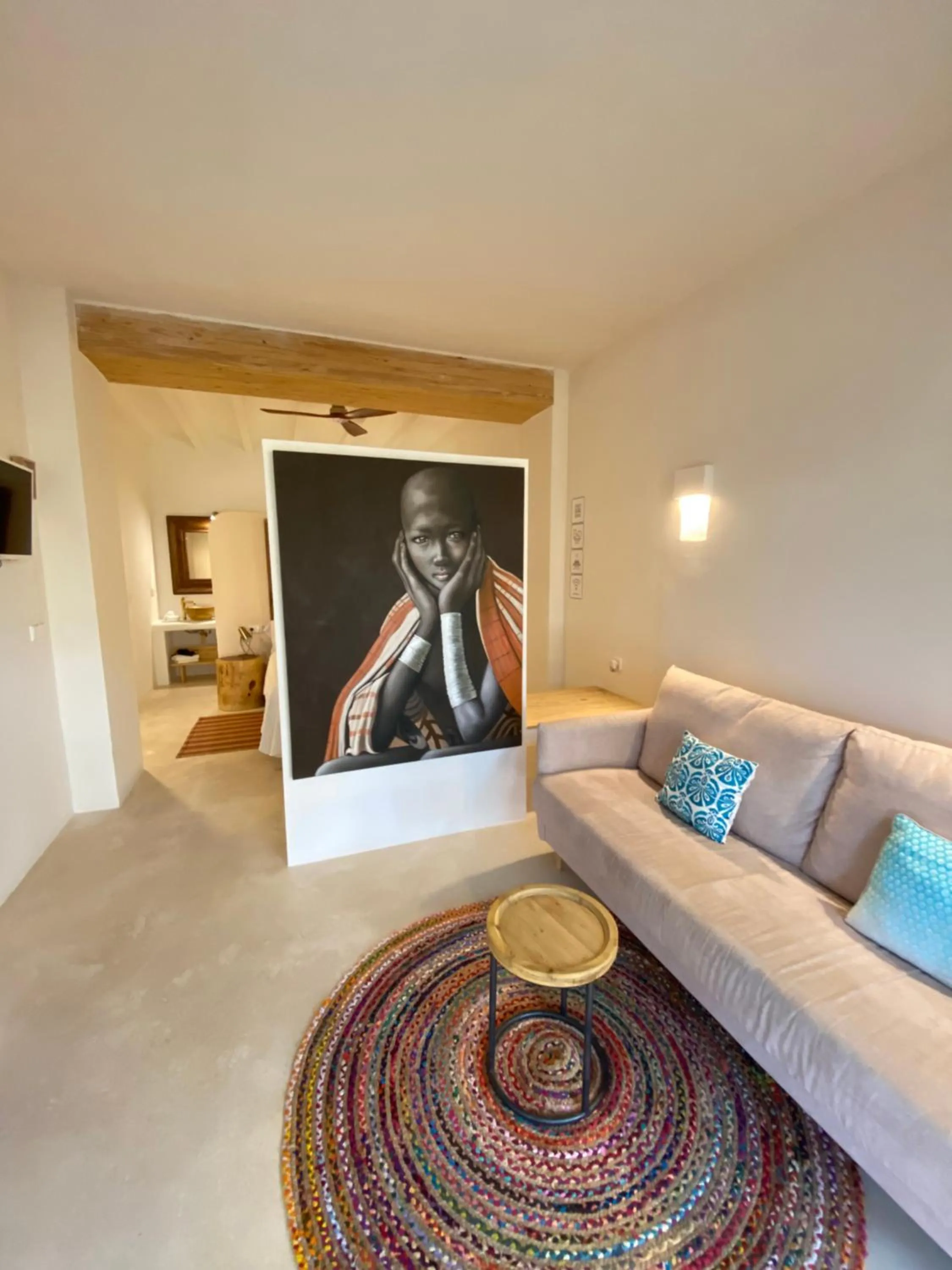 Living room in Boho Suites Denia