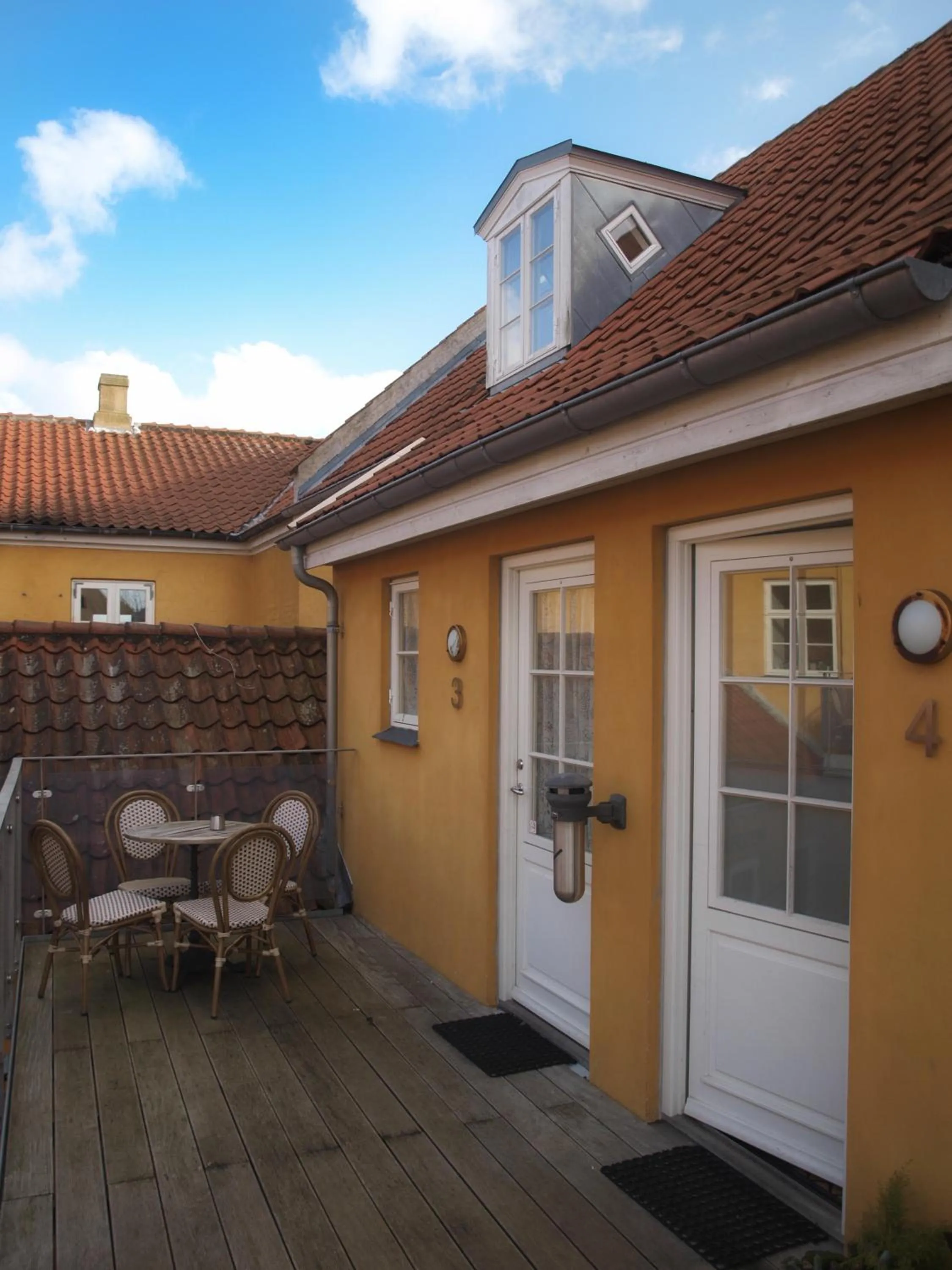 Patio in Dragør Hotel & Apartments