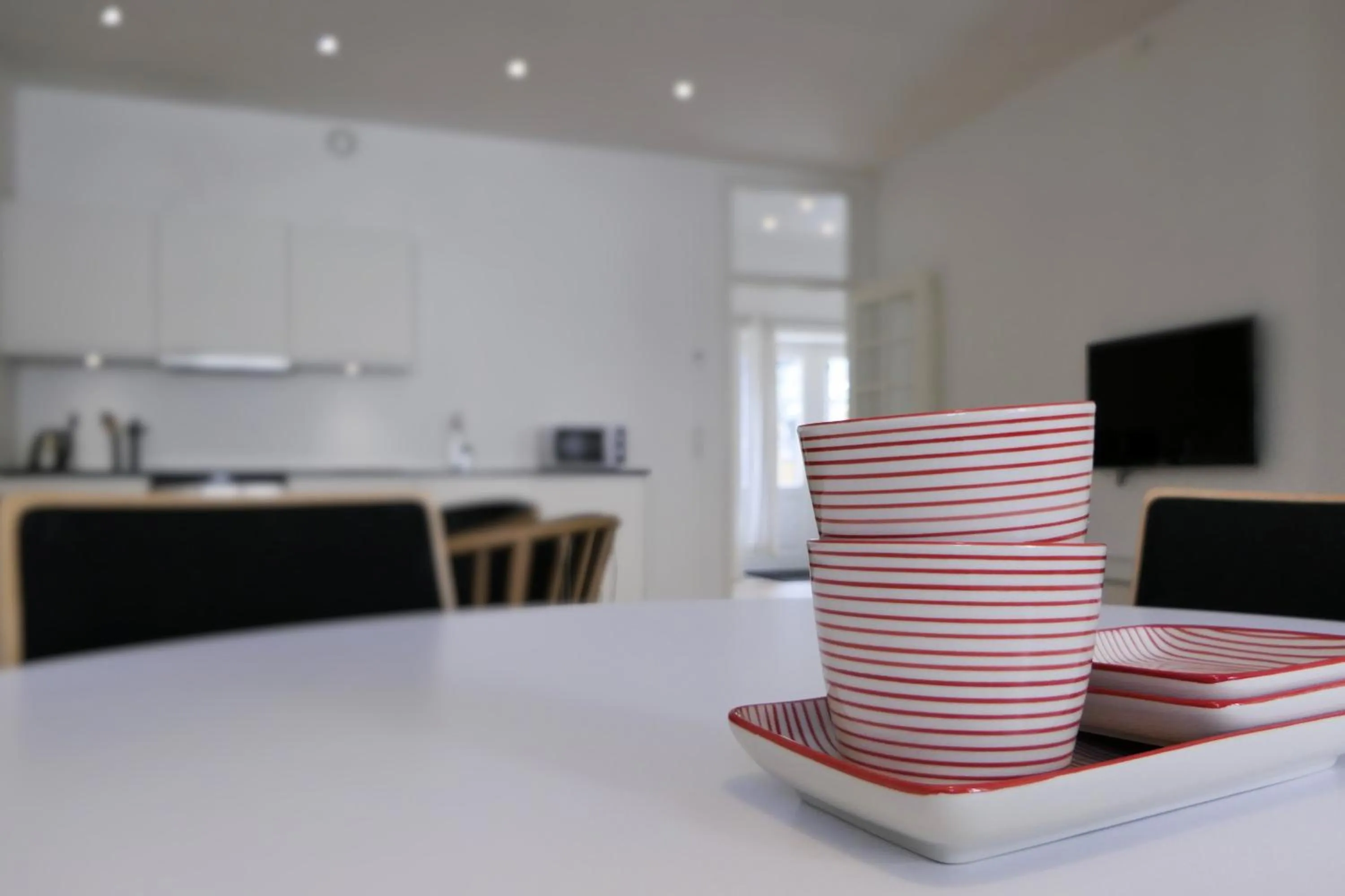 Kitchen or kitchenette in Dragør Hotel & Apartments