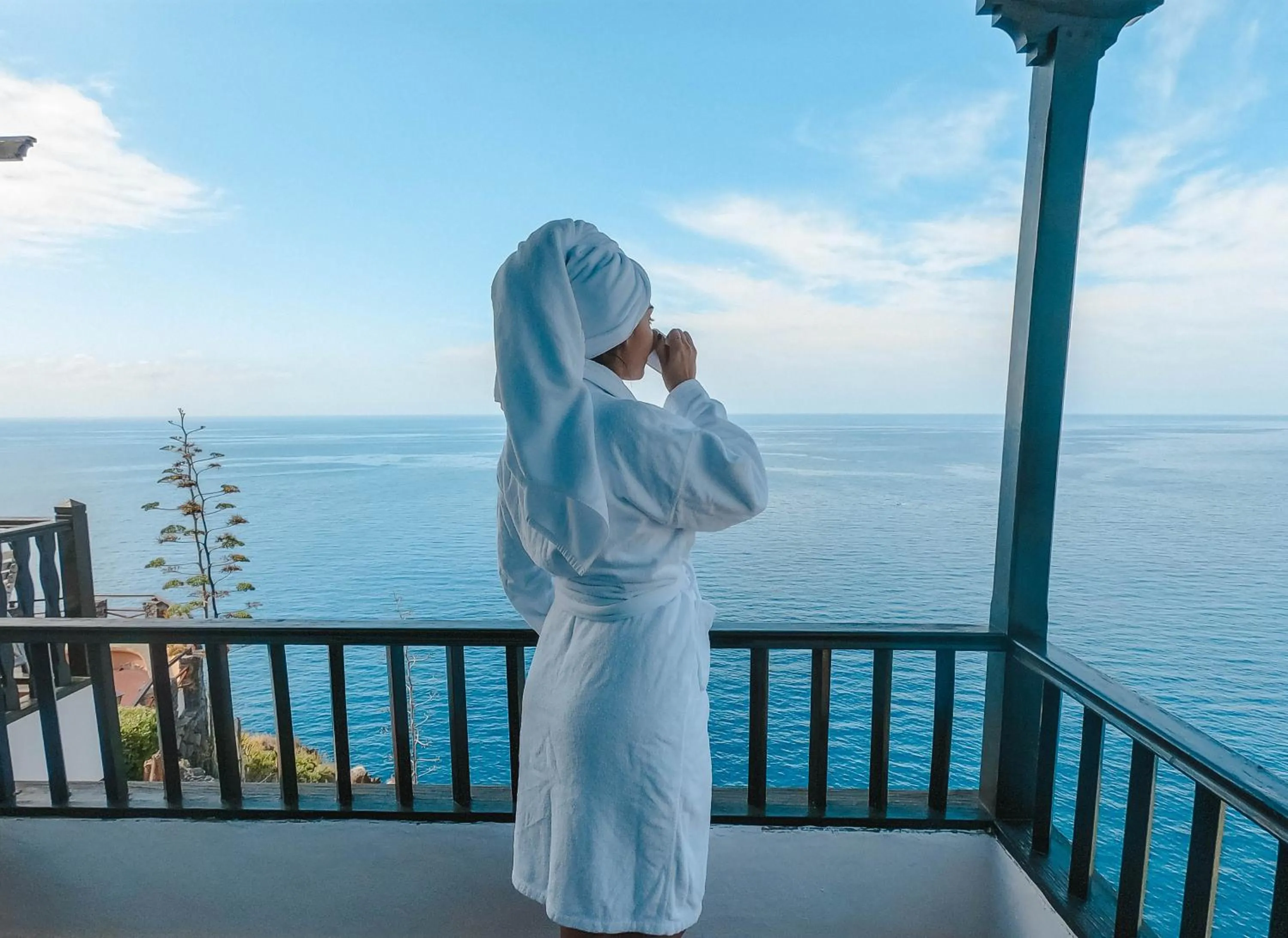 Sea view in Hotel Jardín Tecina