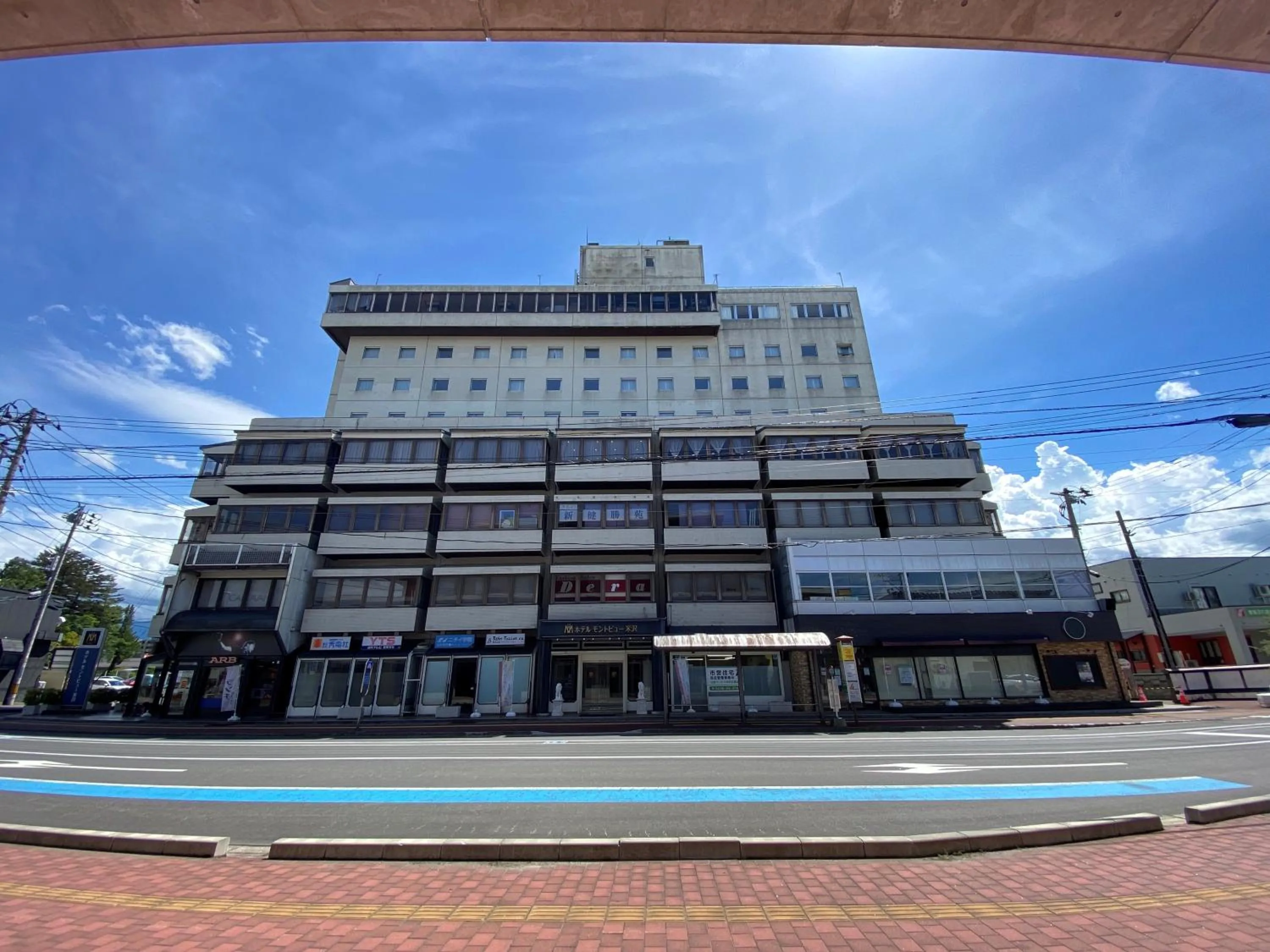 Property building in Hotel Montoview Yonezawa