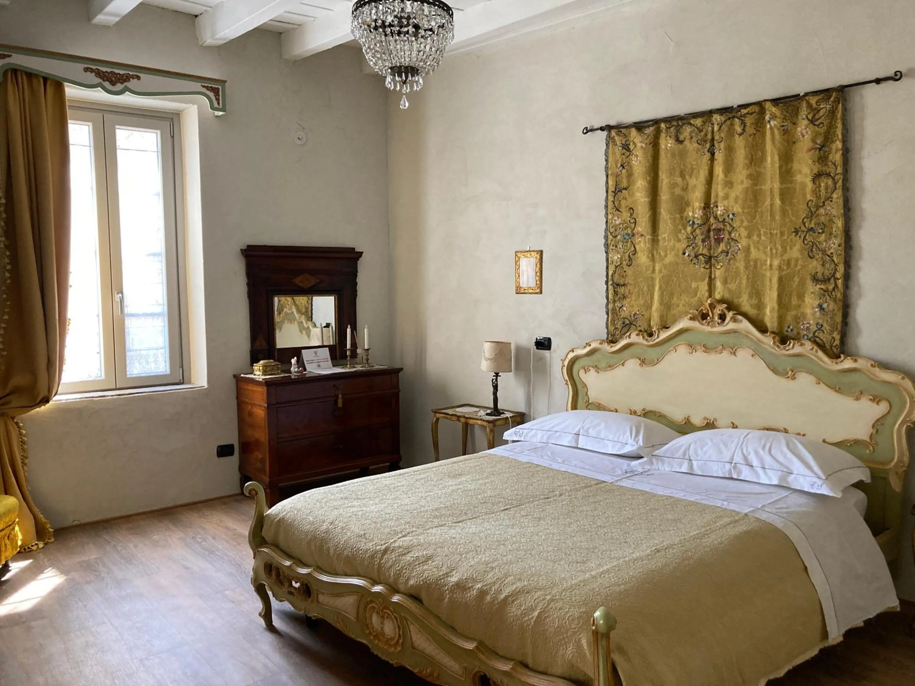 Bed in B&B Corte Seguini