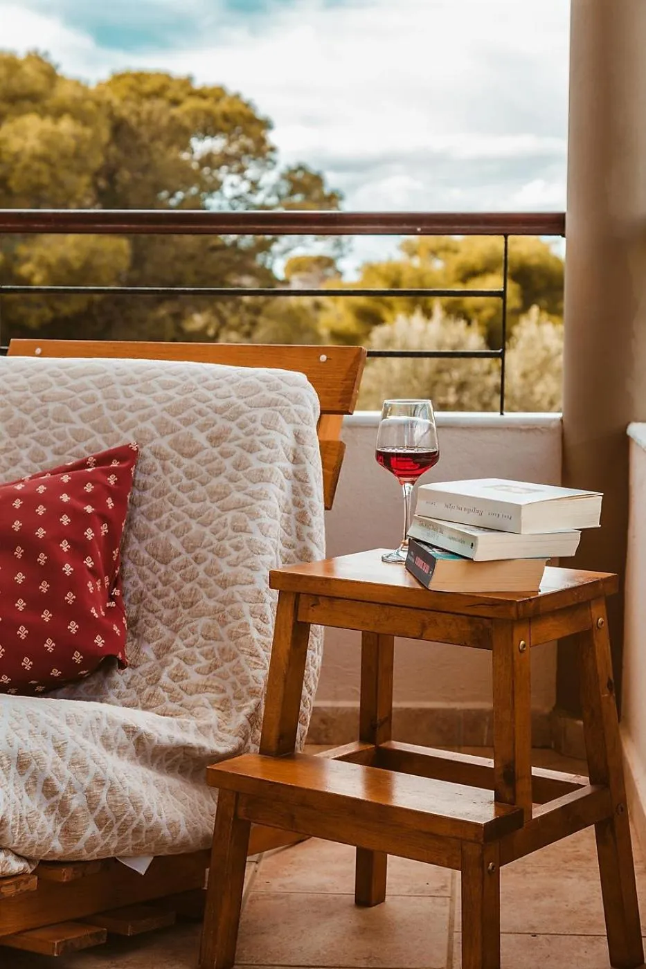 Library in Angelina's Home