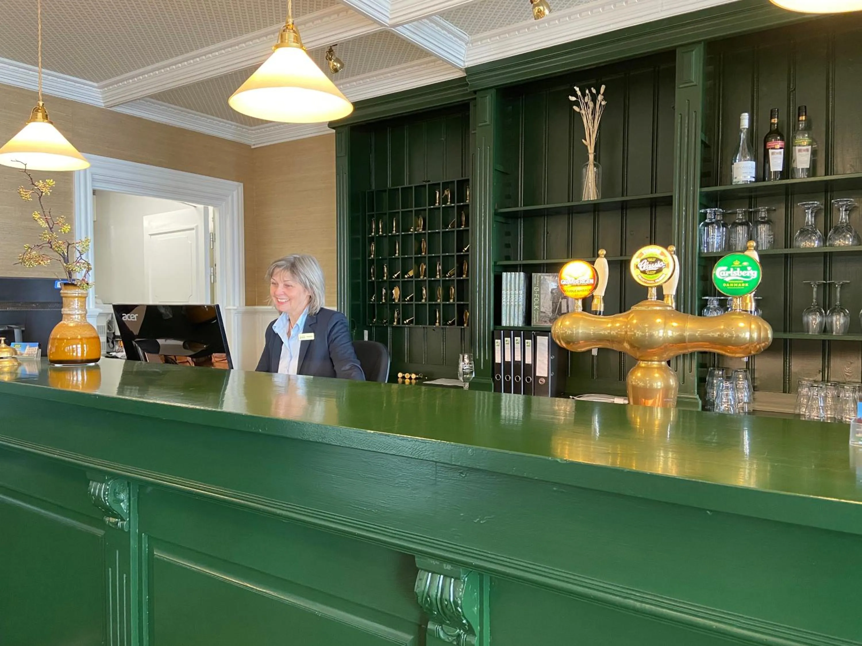 Text overlay in Hotel Ærø