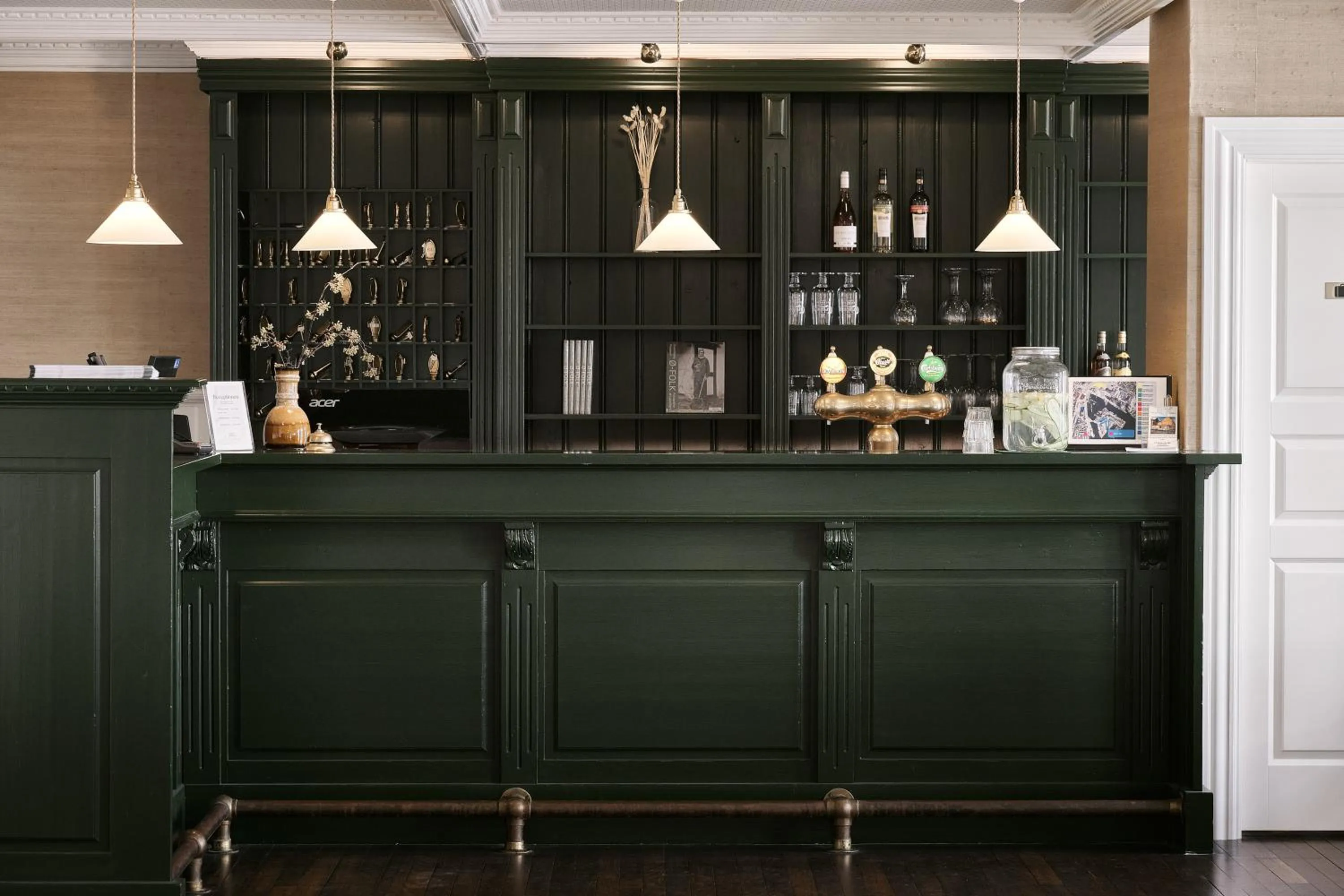 Lobby or reception in Hotel Ærø