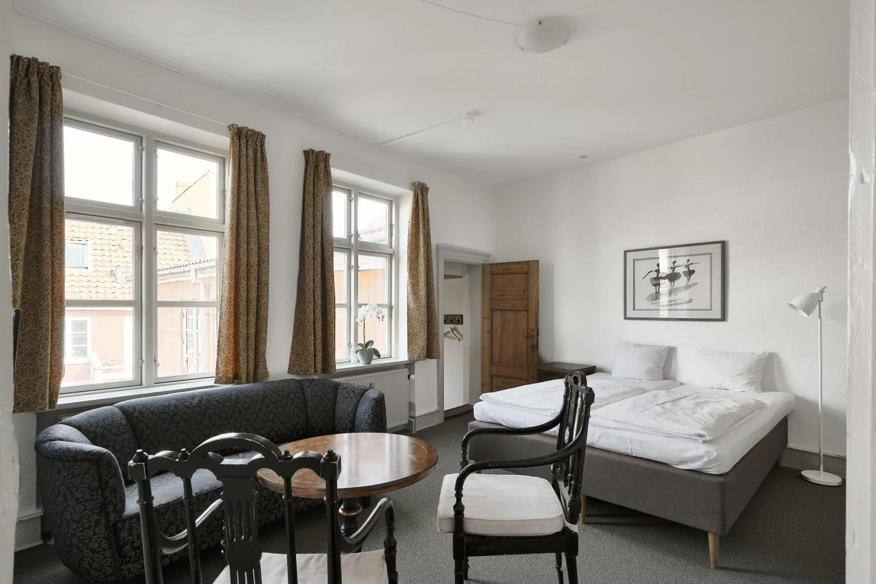 Bedroom, Bed in Hotel Ærø