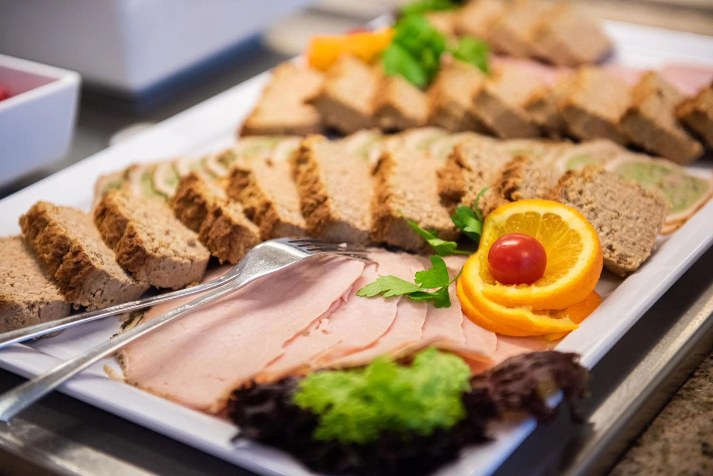 Food close-up in Vestina Wellness & SPA Hotel
