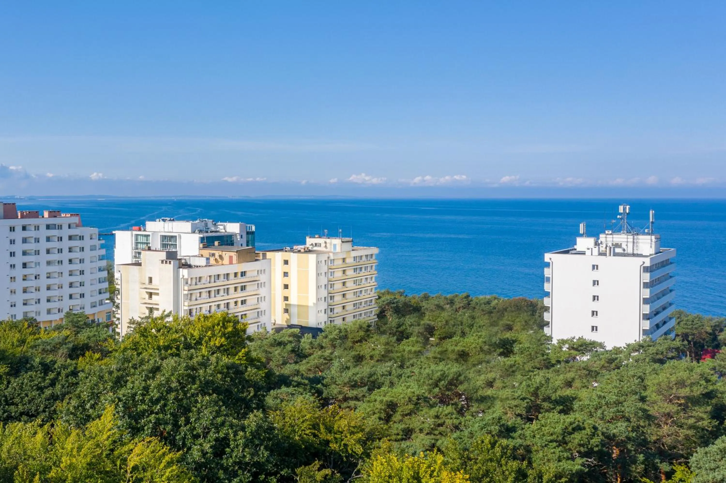 Bird's eye view in Vestina Wellness & SPA Hotel