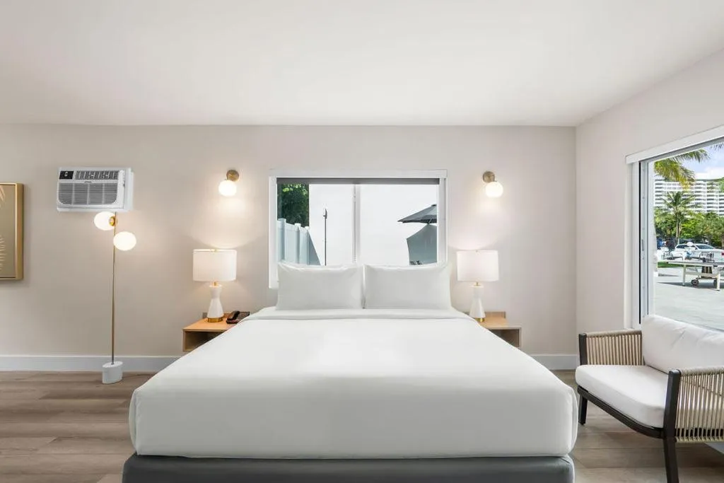 Bed in The Garden Hotel & Resort