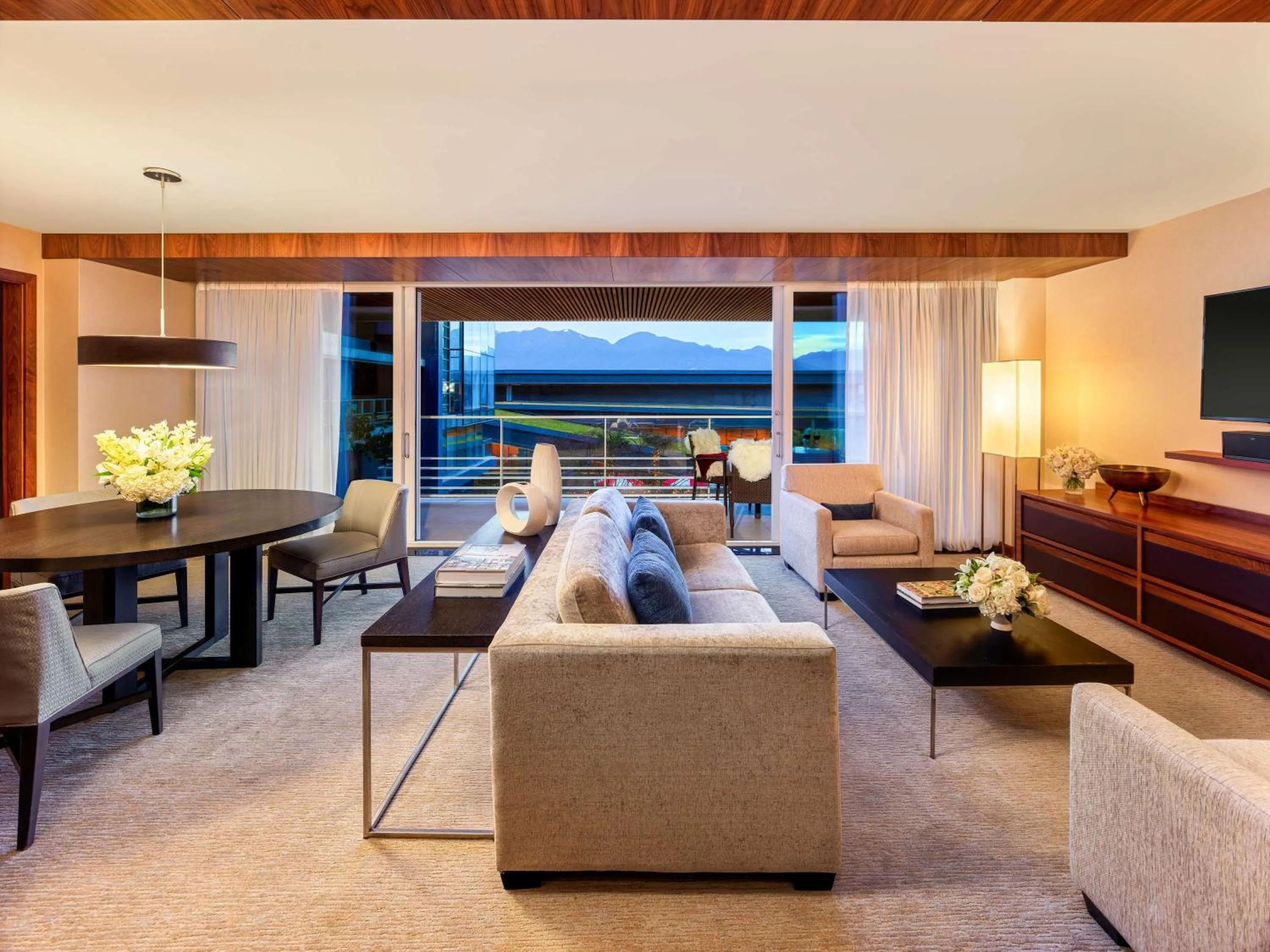 Pool View Suite with King Bed in Fairmont Pacific Rim