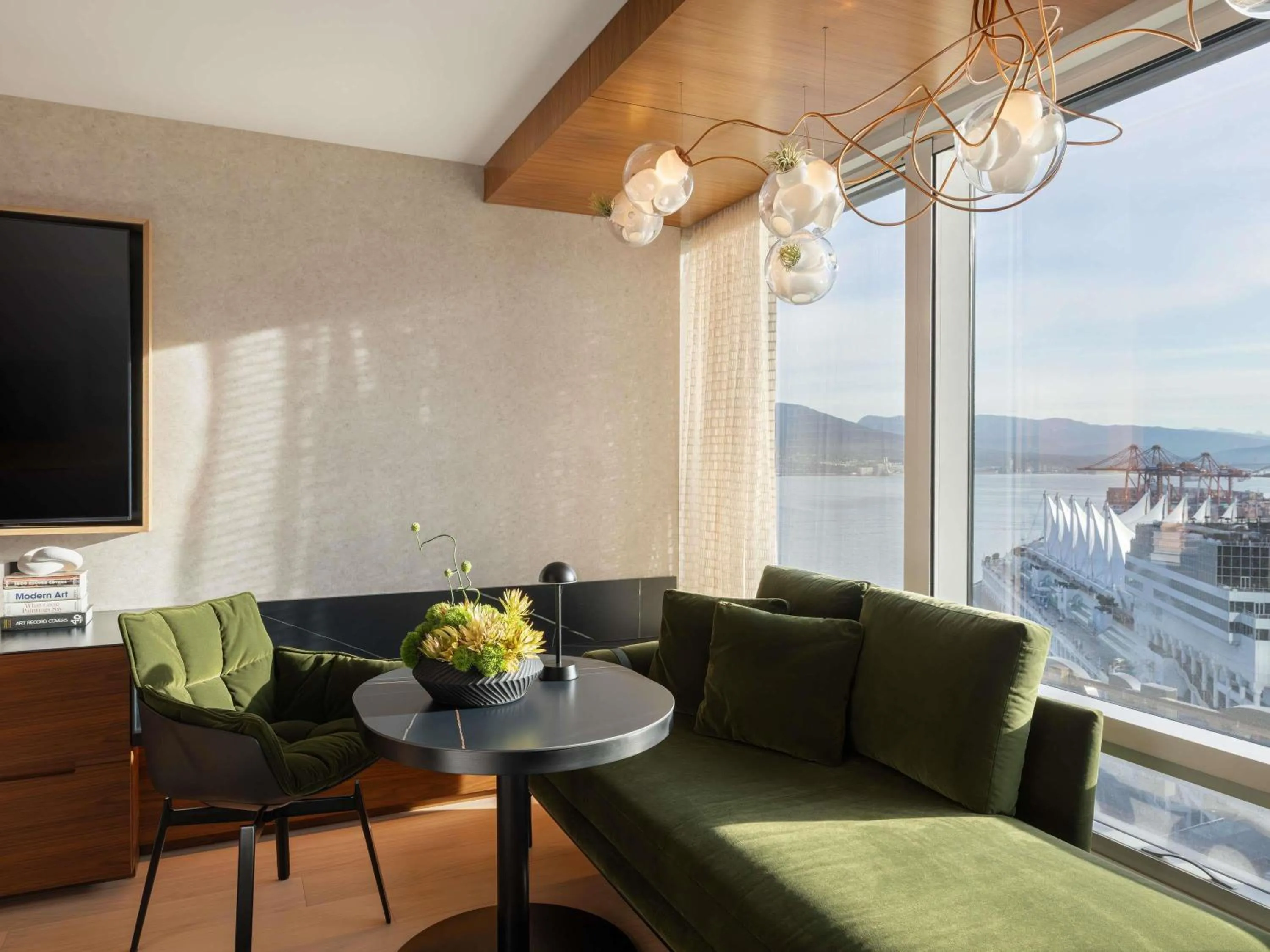 Bedroom in Fairmont Pacific Rim