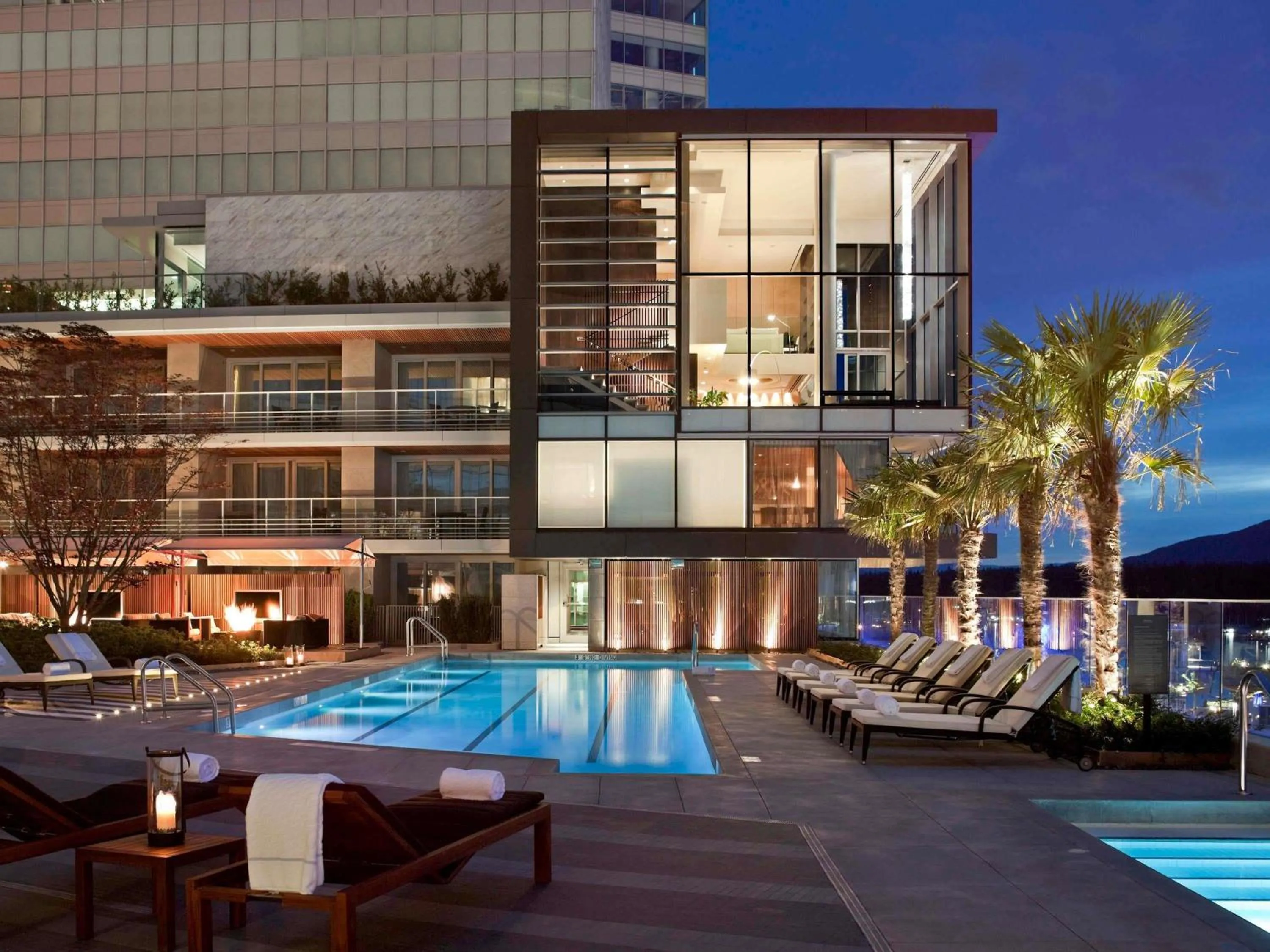 Property building in Fairmont Pacific Rim