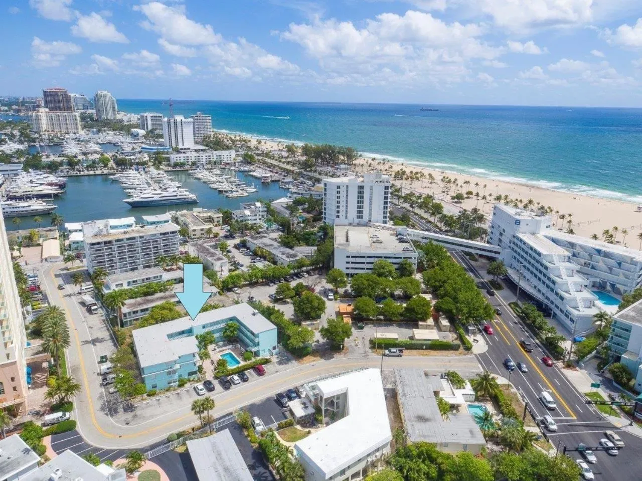 Property building in Sea Beach Plaza