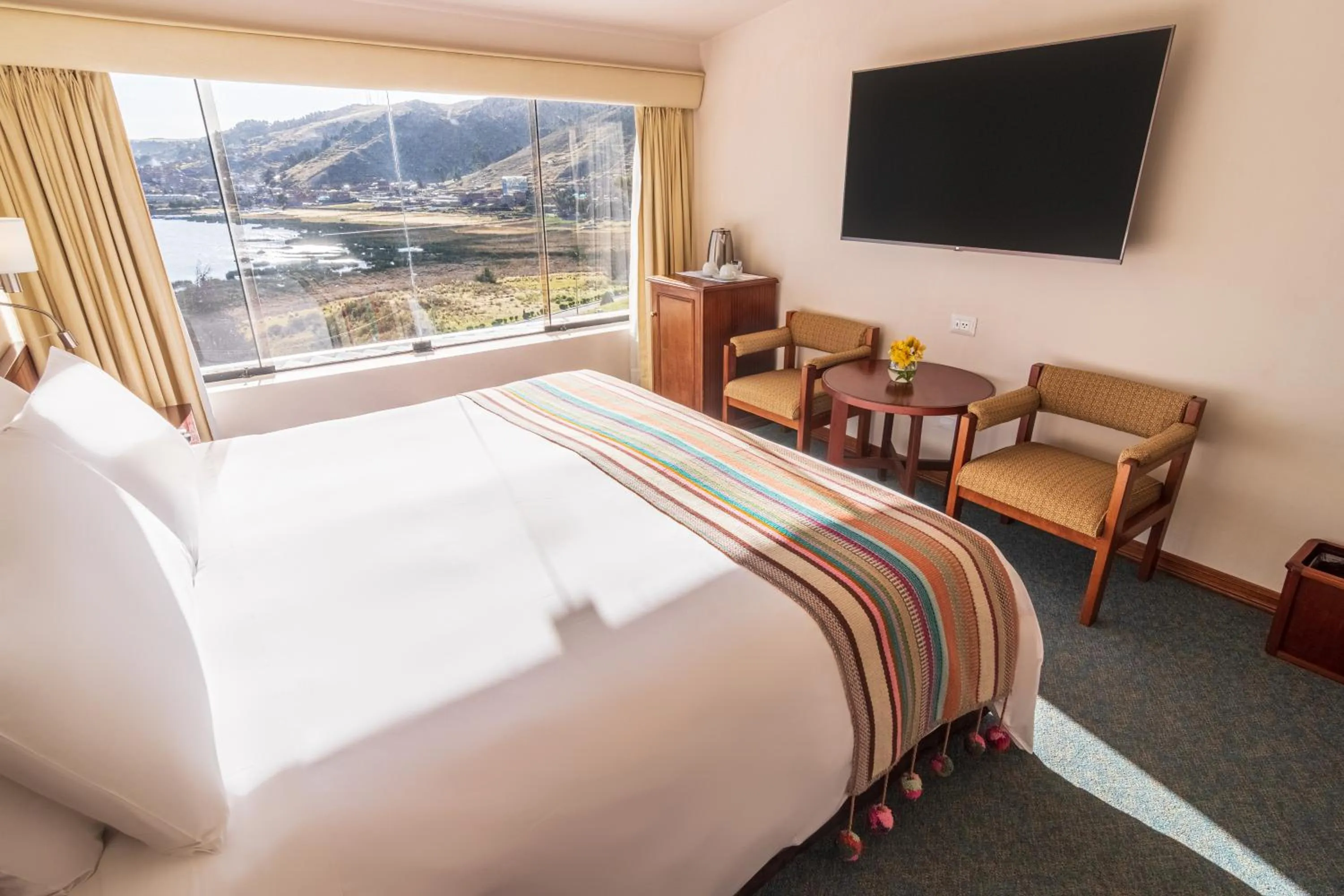 Bed in GHL Hotel Lago Titicaca