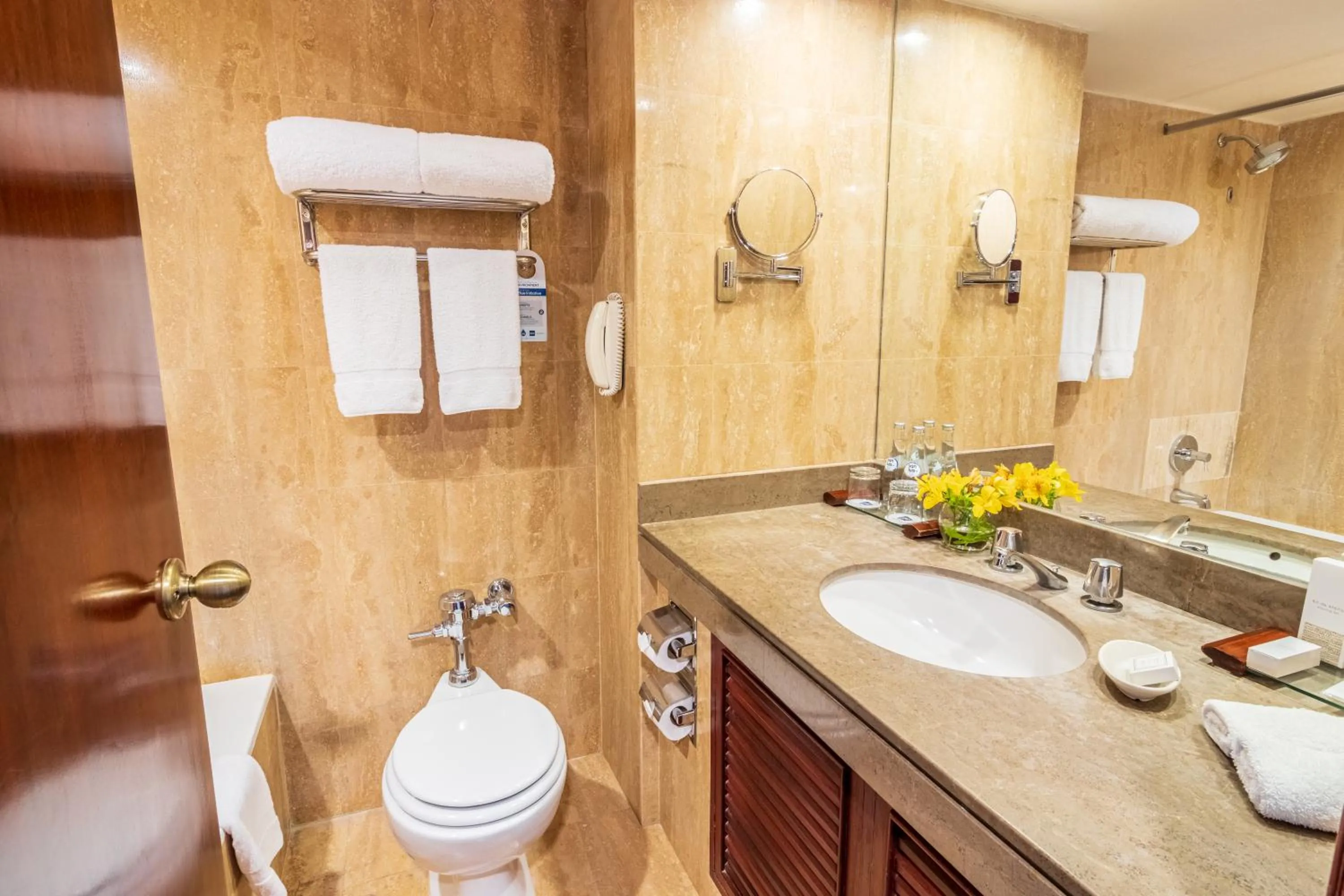 Shower in GHL Hotel Lago Titicaca