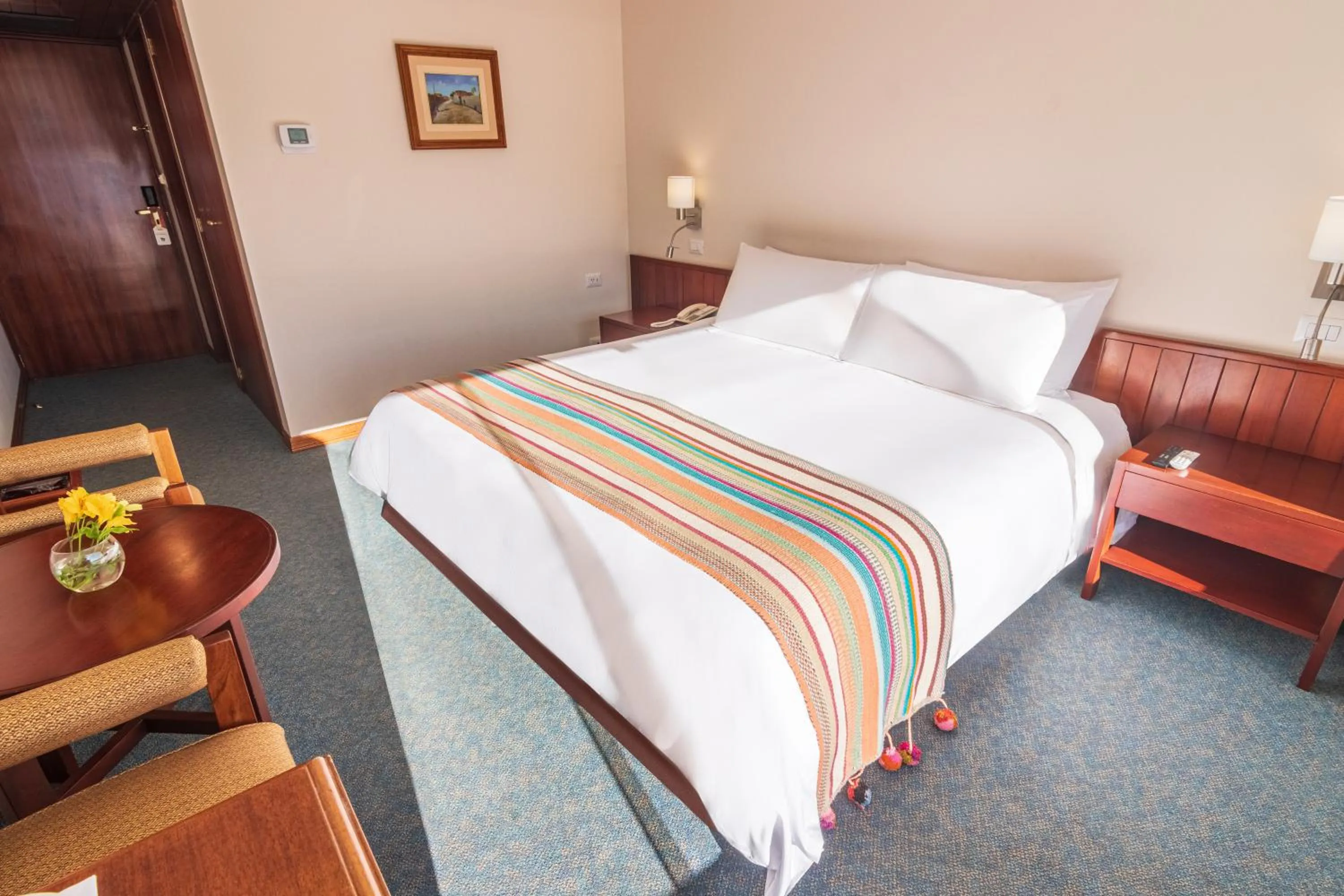 Bed in GHL Hotel Lago Titicaca