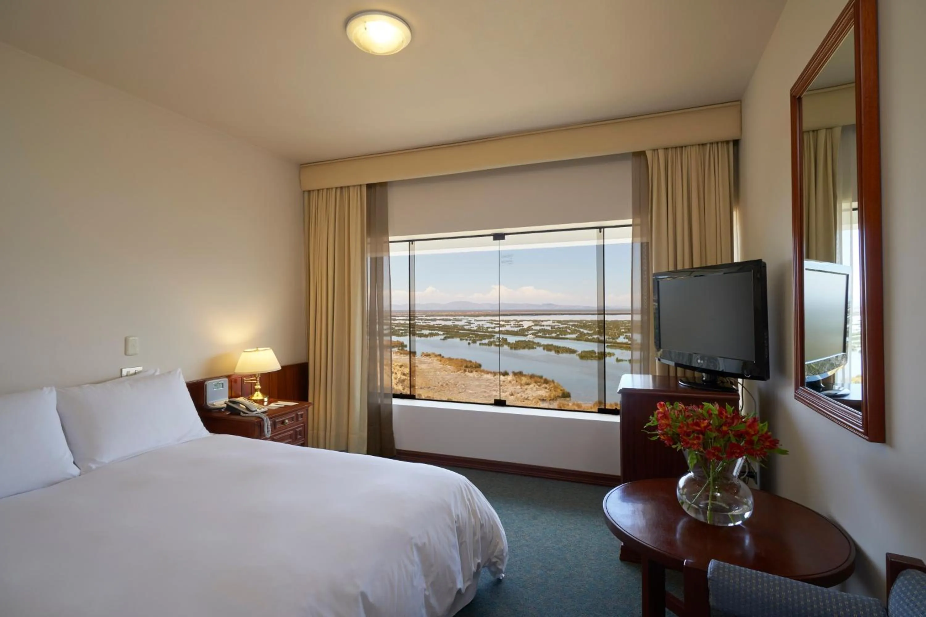 Bed in GHL Hotel Lago Titicaca