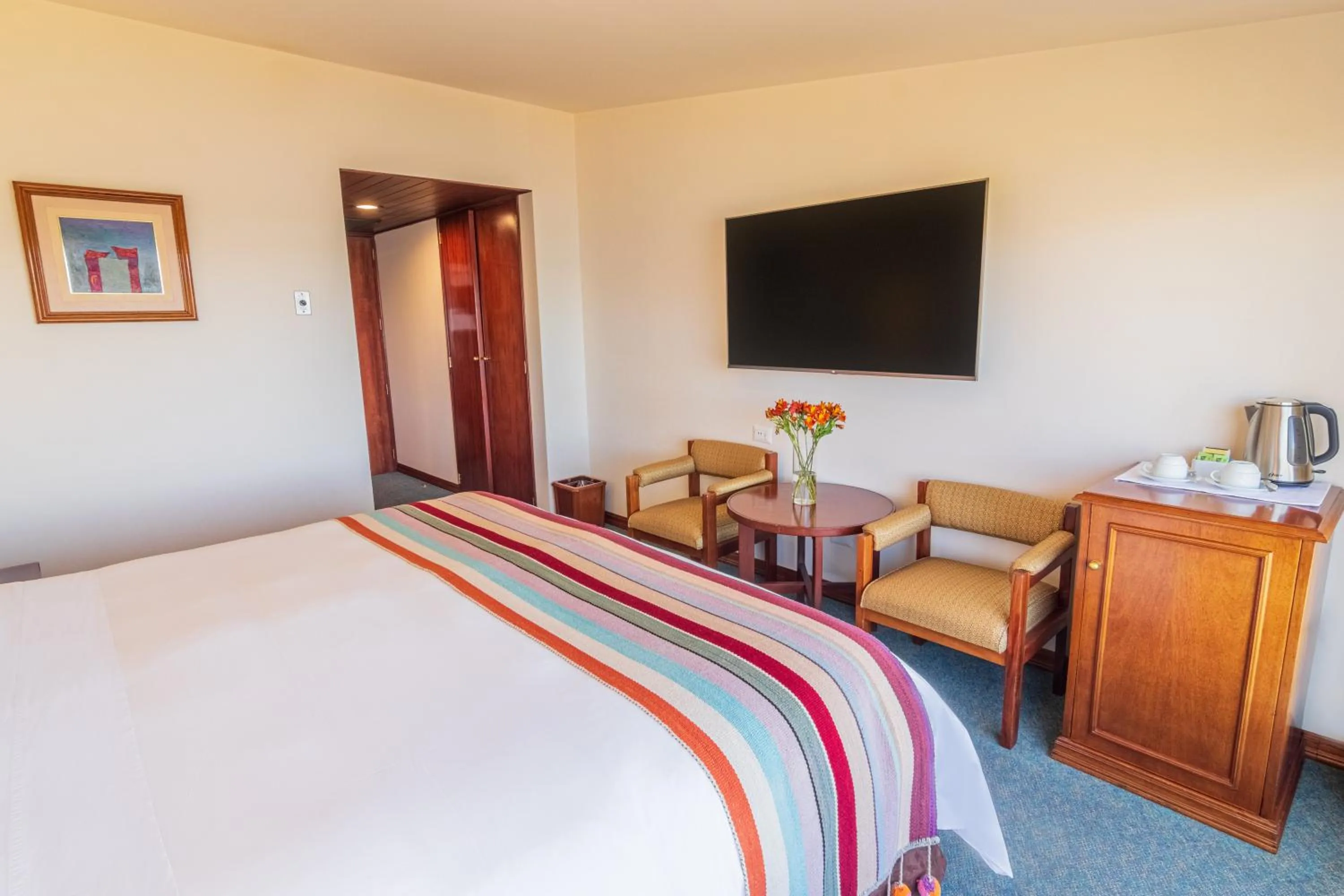 Bed in GHL Hotel Lago Titicaca