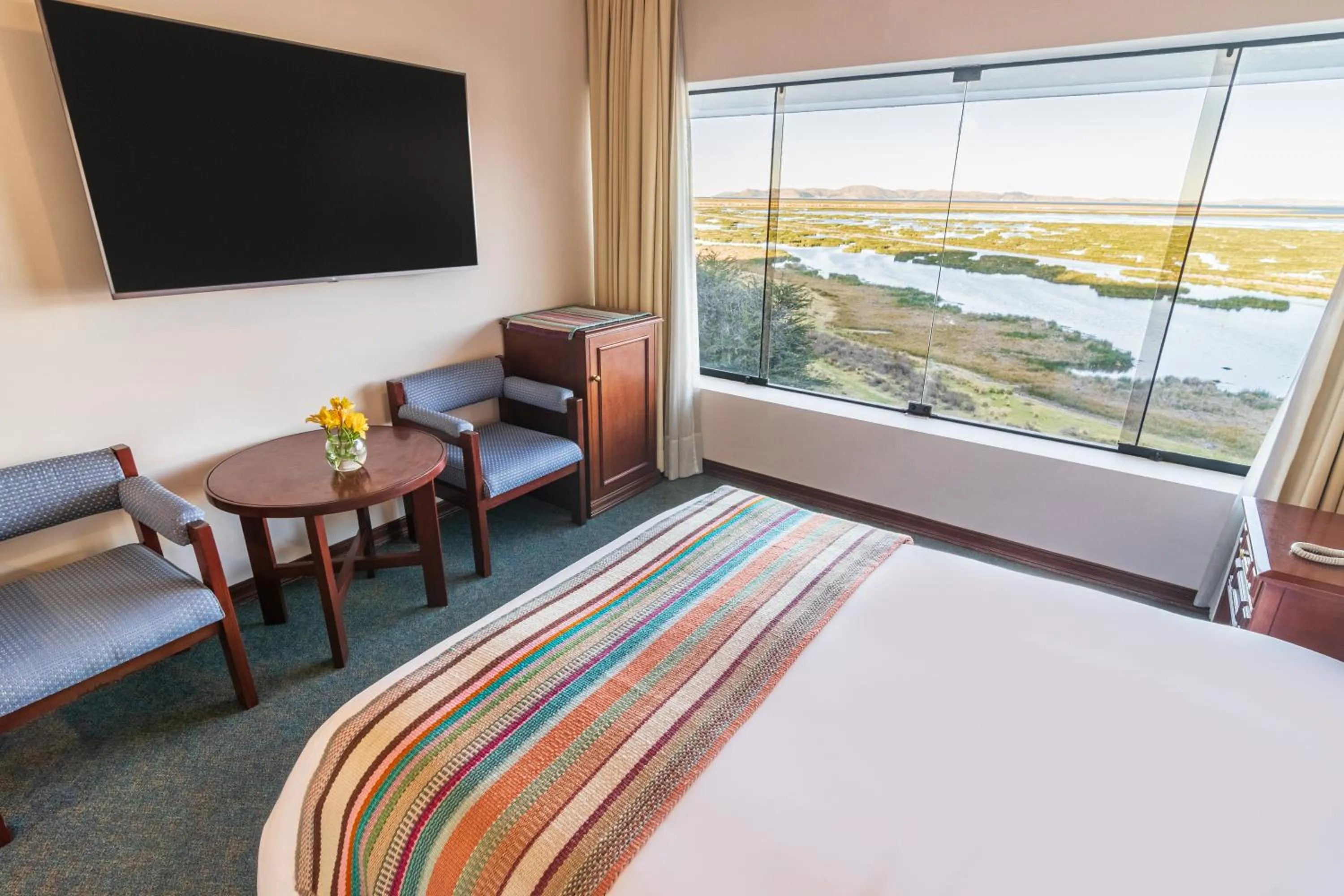 Bed in GHL Hotel Lago Titicaca