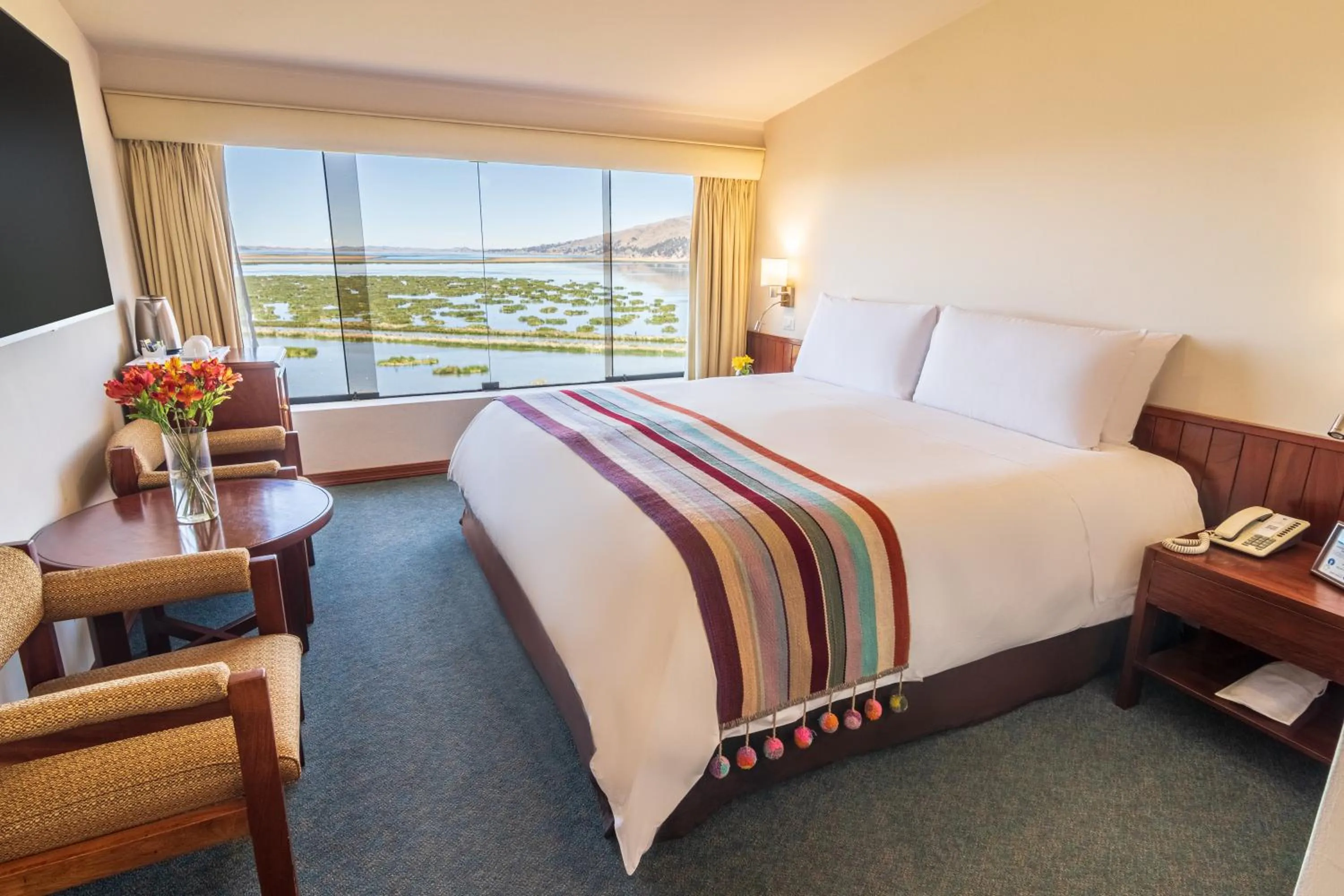 Bed in GHL Hotel Lago Titicaca