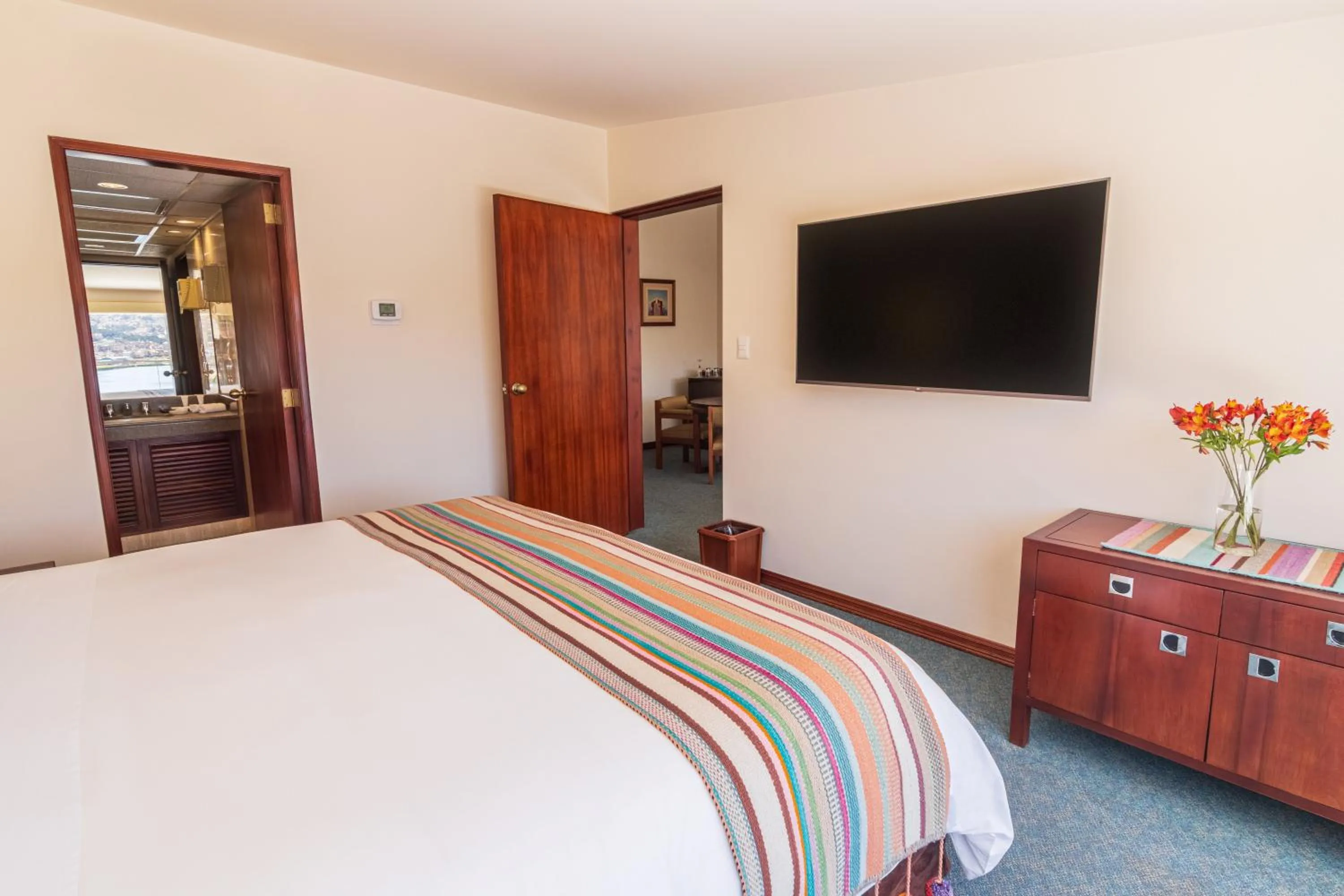 Bed in GHL Hotel Lago Titicaca