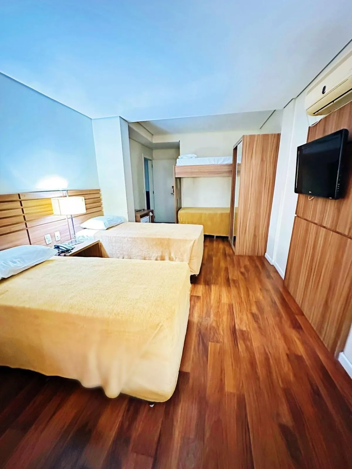 Bed in Umbu Hotel Porto Alegre - Centro Histórico - Prox Aeroporto