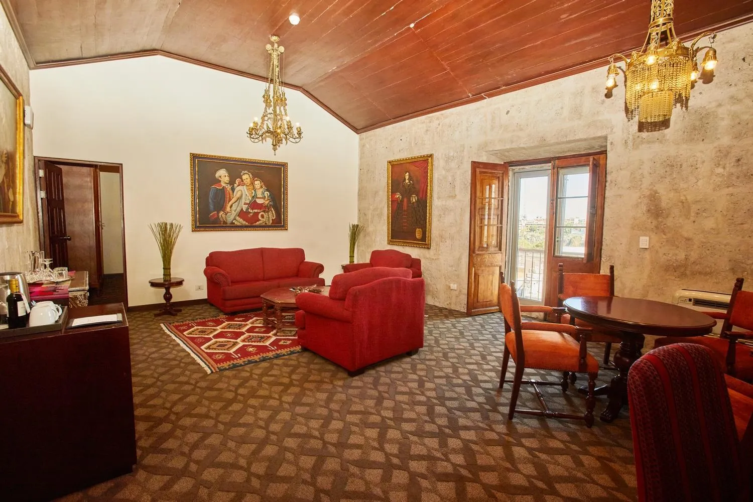 Seating area in Casa Andina Premium Arequipa